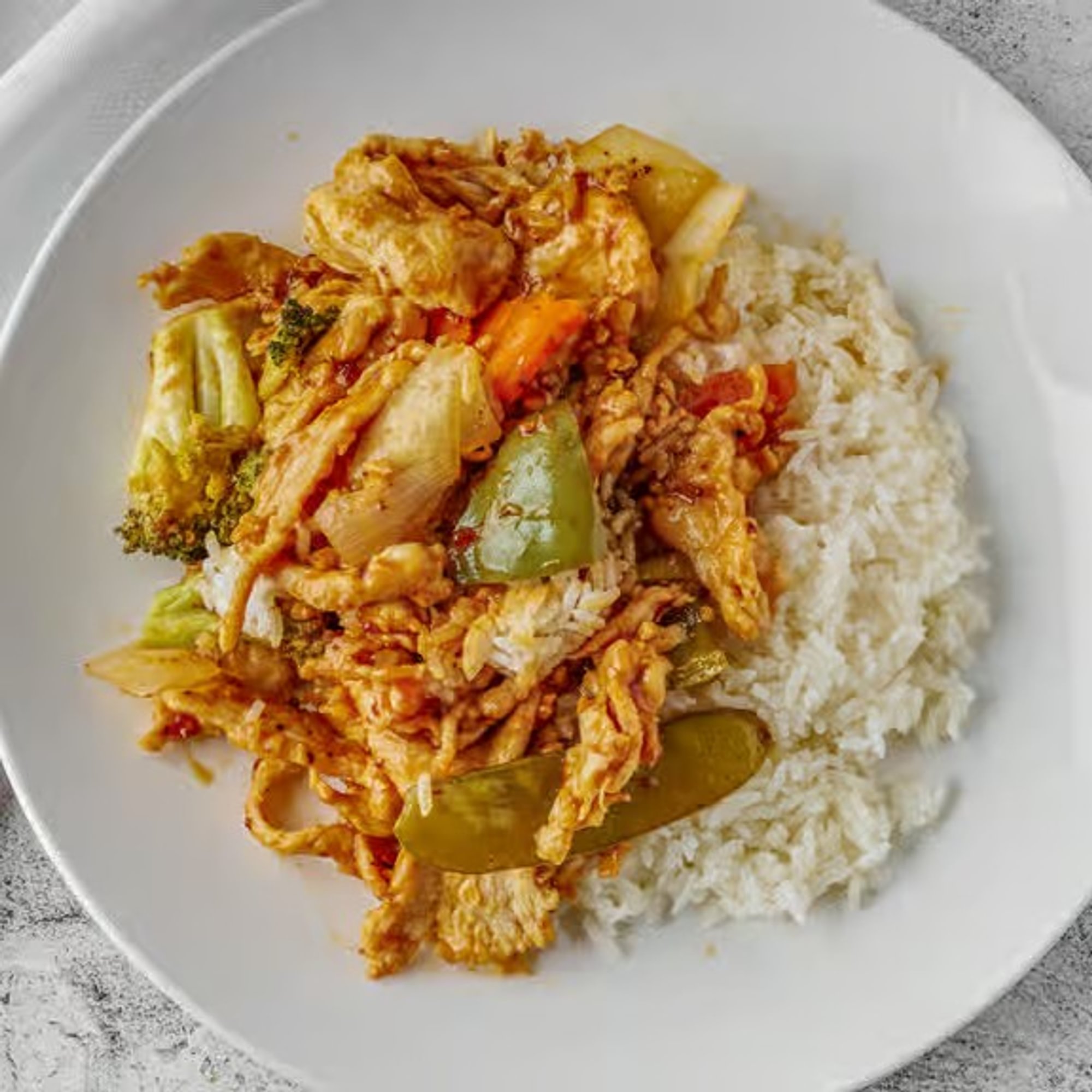 Garlic Chili Chicken / 鱼香鸡