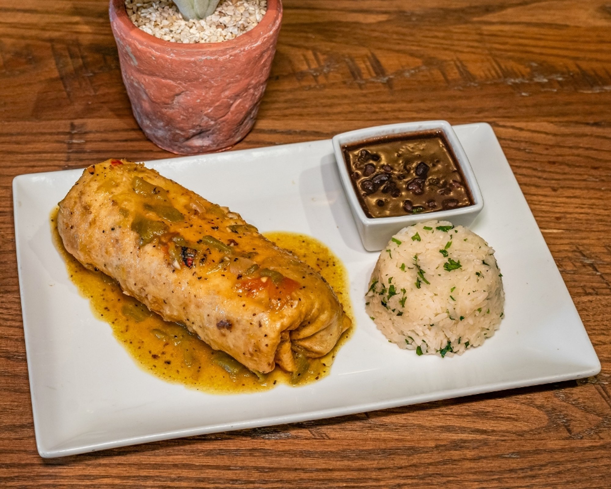 Chicken Fajita Chimichanga