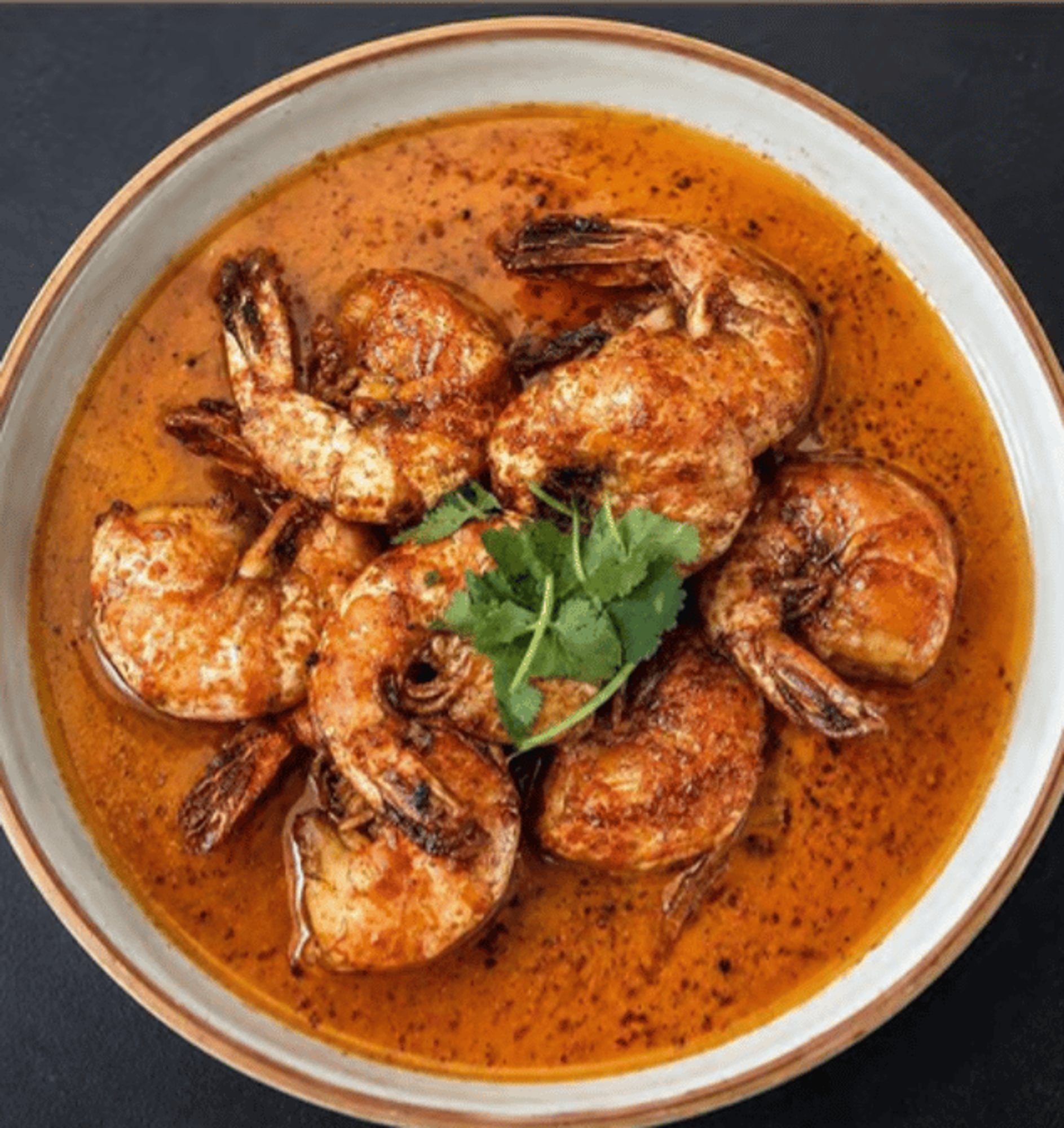 Soy-Braised Jumbo Shrimp
