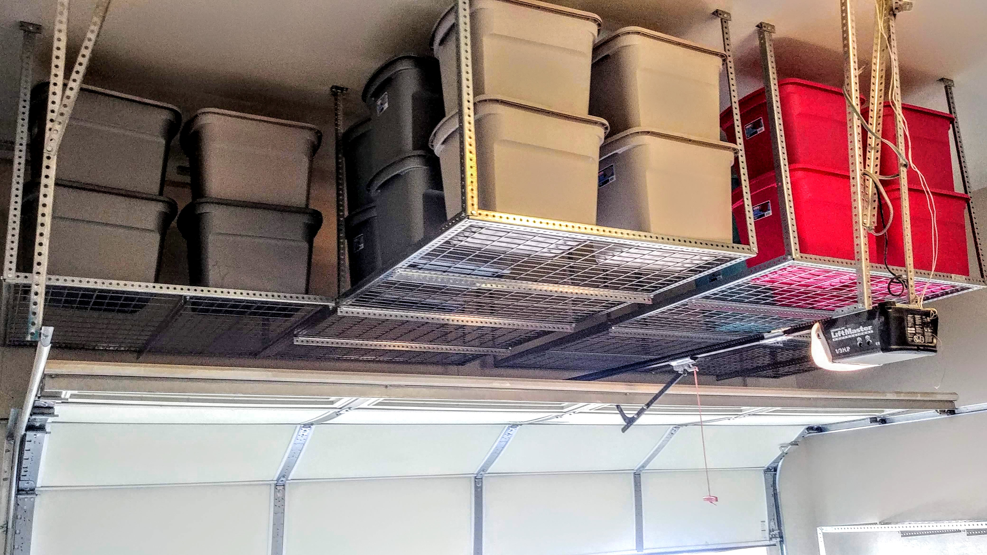 Affordable Ceiling Storage Racks Photo