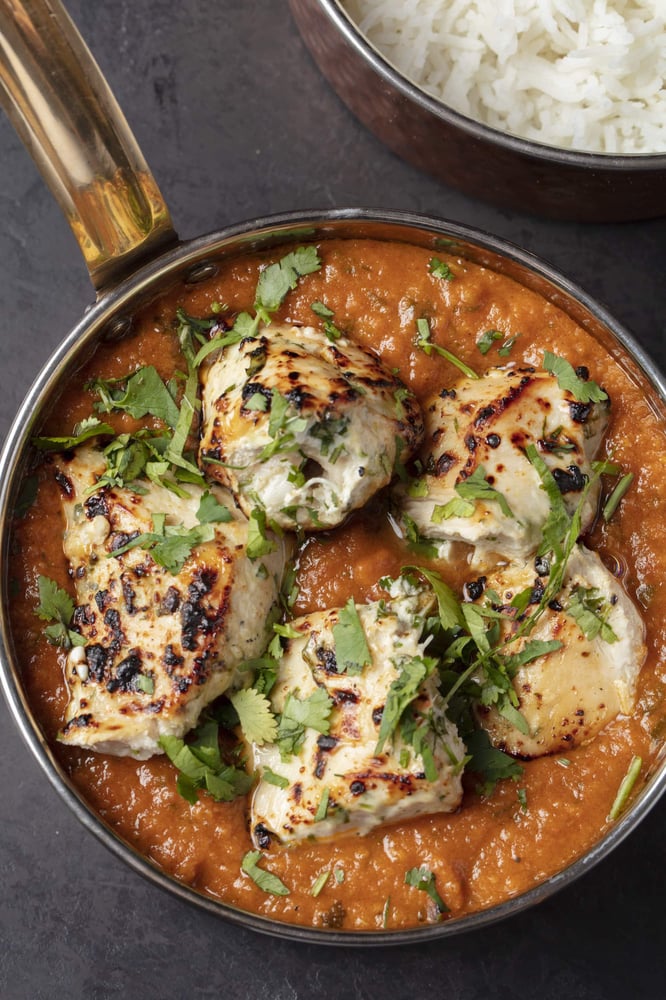 Curry: Chicken Tikka Masala (G, N)