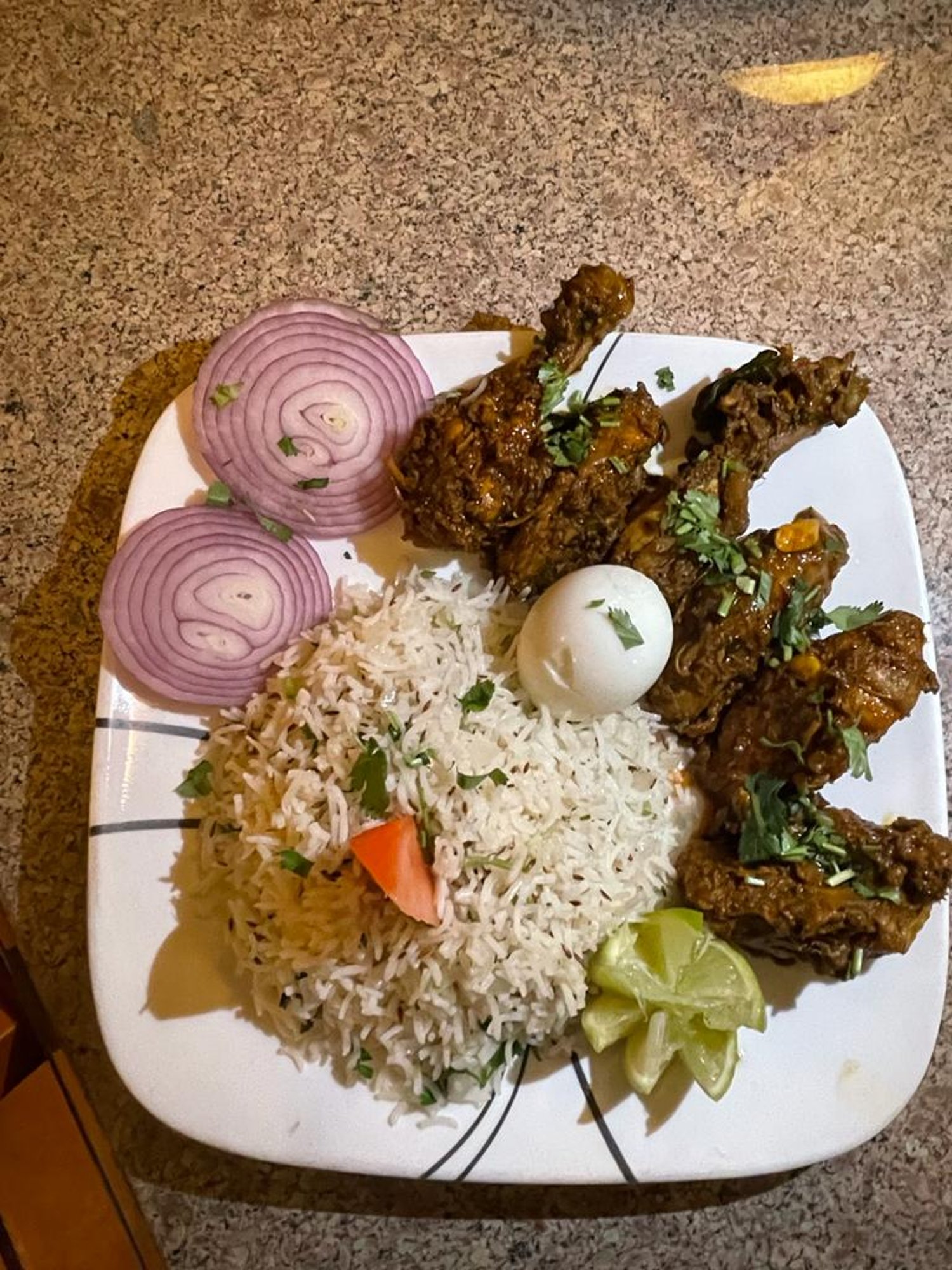 Chicken Fried Piece Biryani