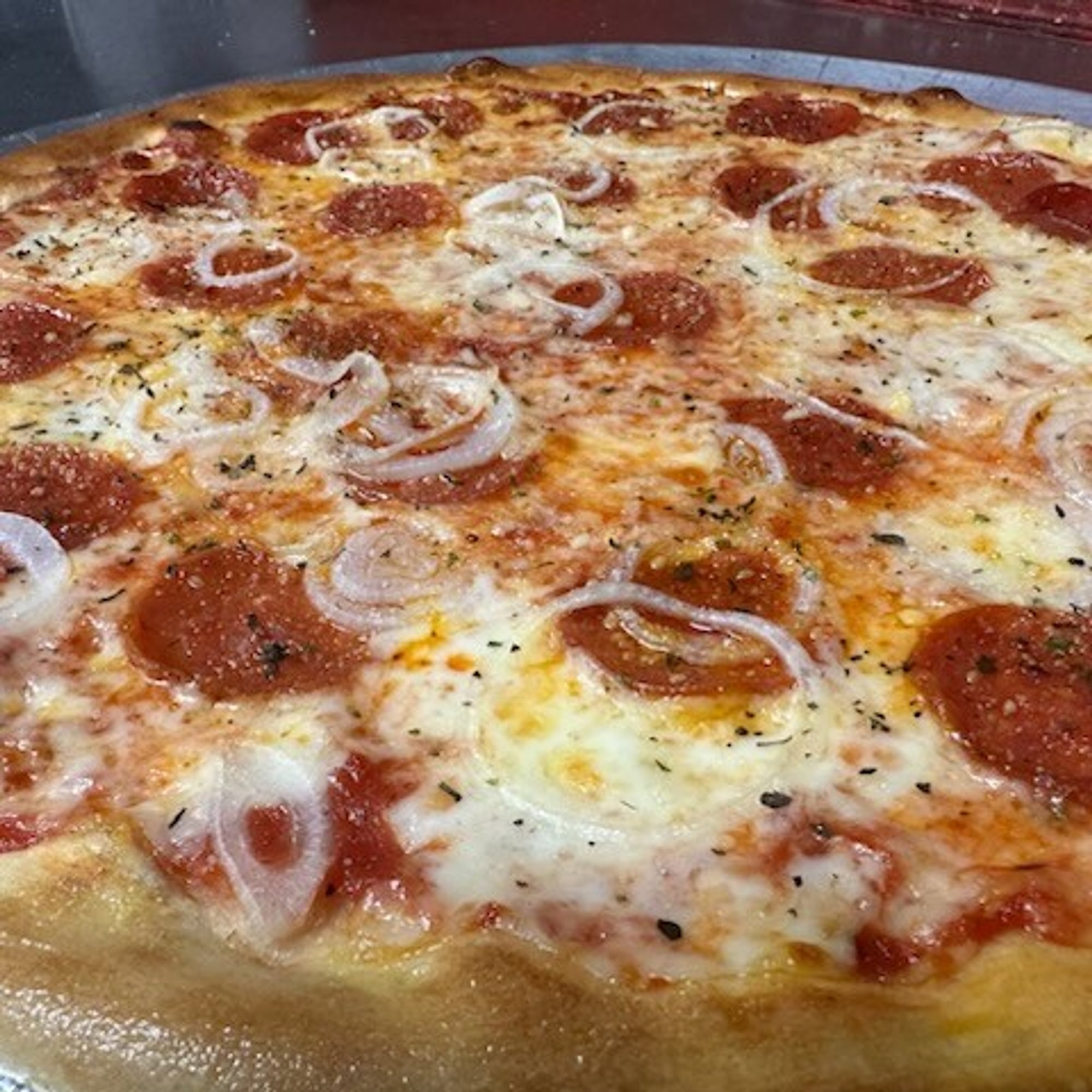 LG Meat Lovers Covered Stuffed Pizza