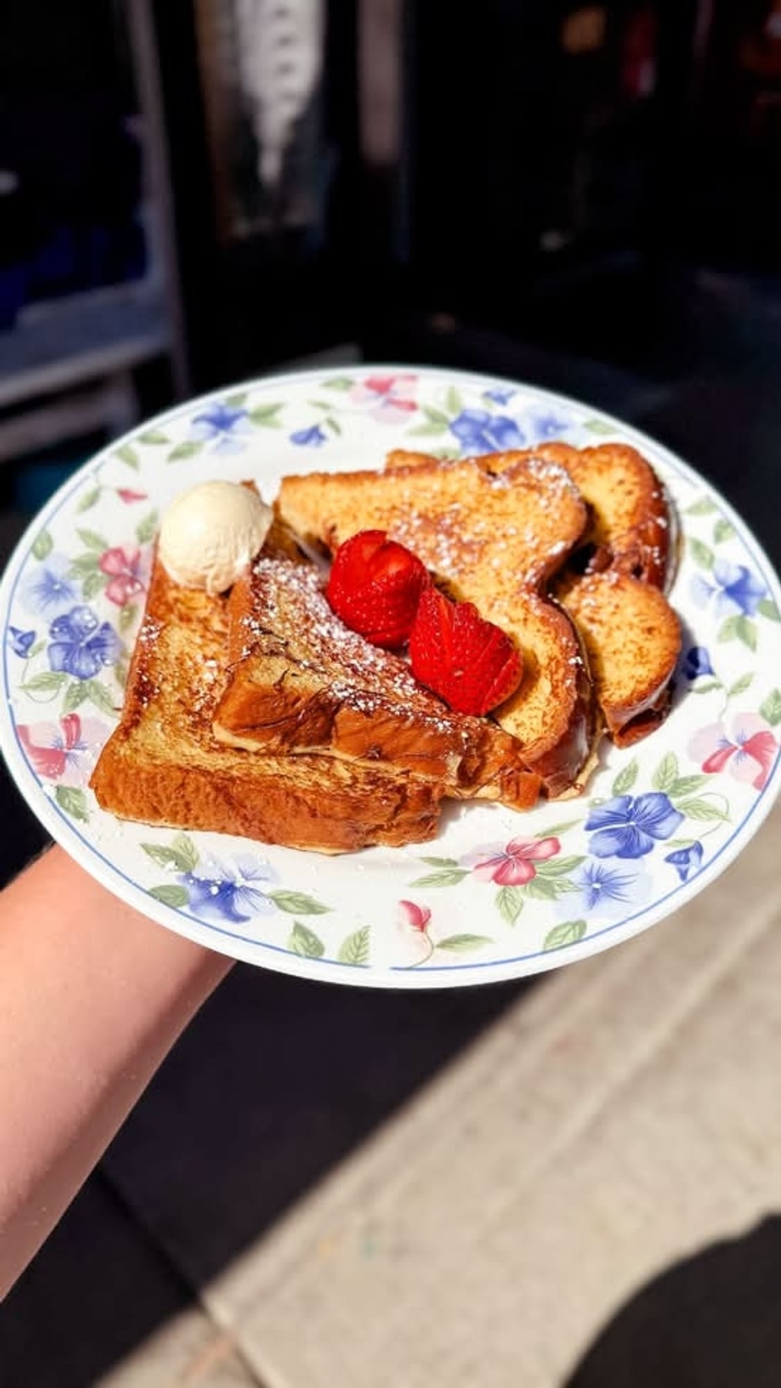 1/2 Order Plain French Toast
