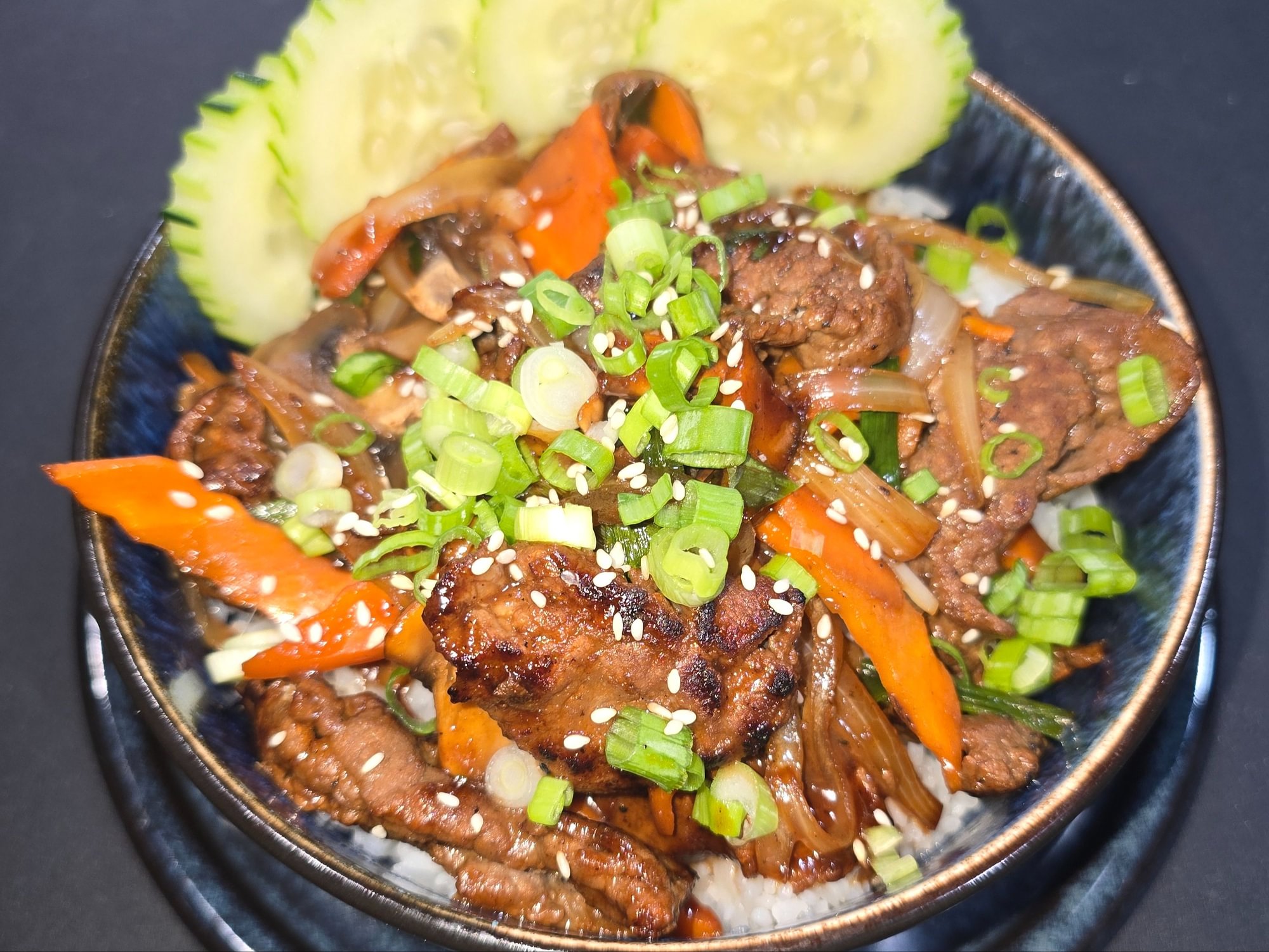 Korean Bulgogi Rice Bowl