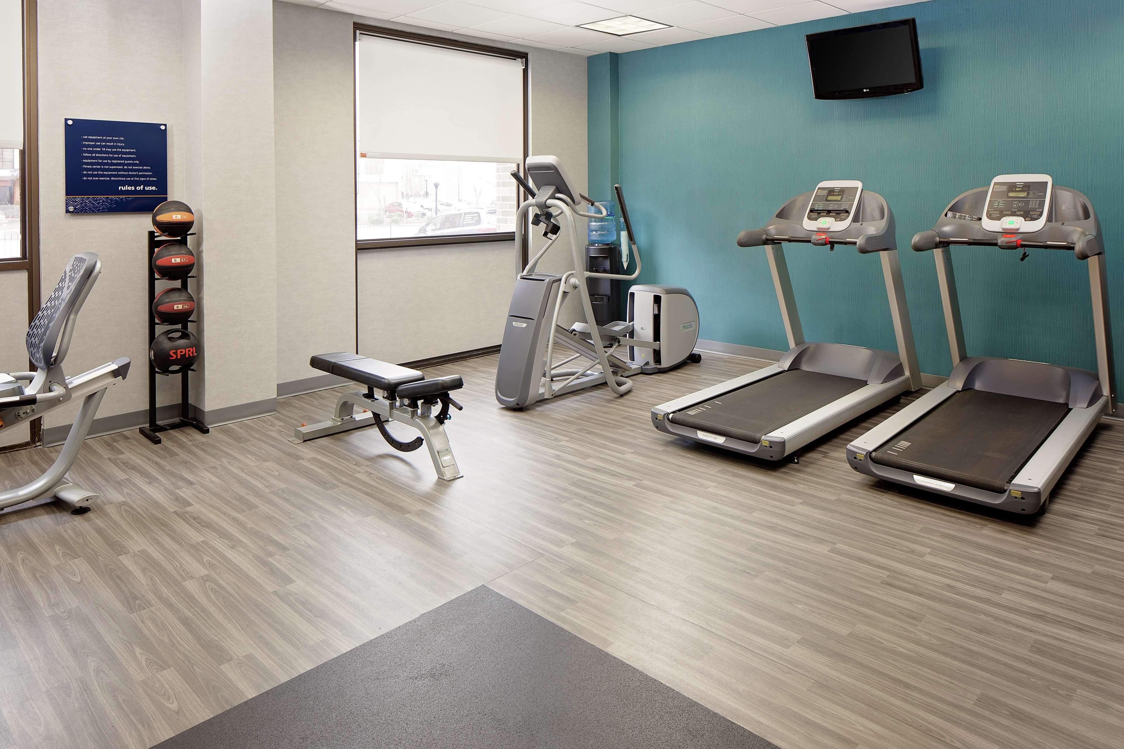 Health club  fitness center  gym