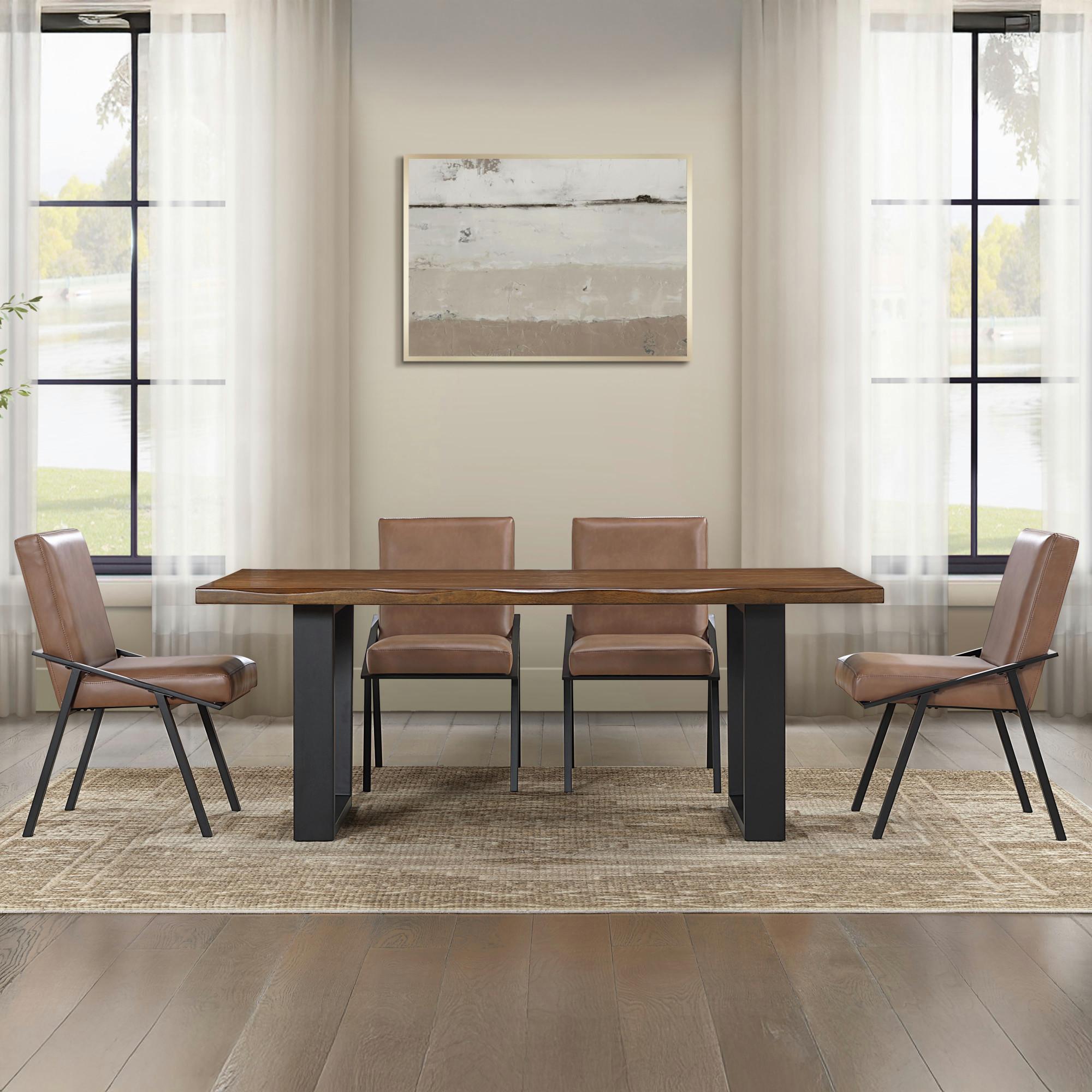 Tucson 5 Pc Solid Iron Dining Set