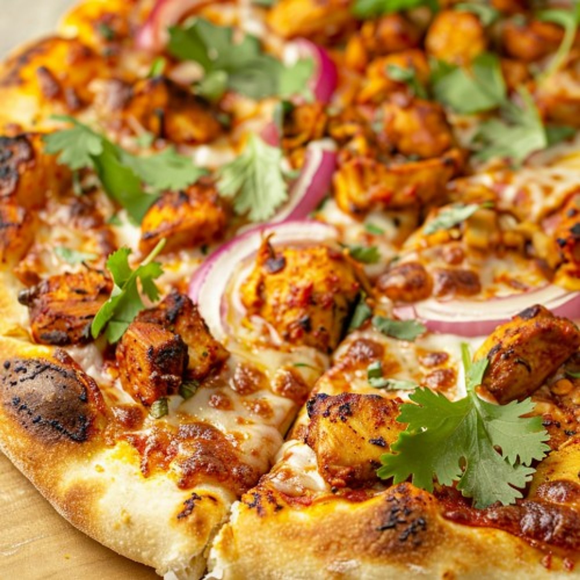 Buffalo Chicken Fajita Pizza