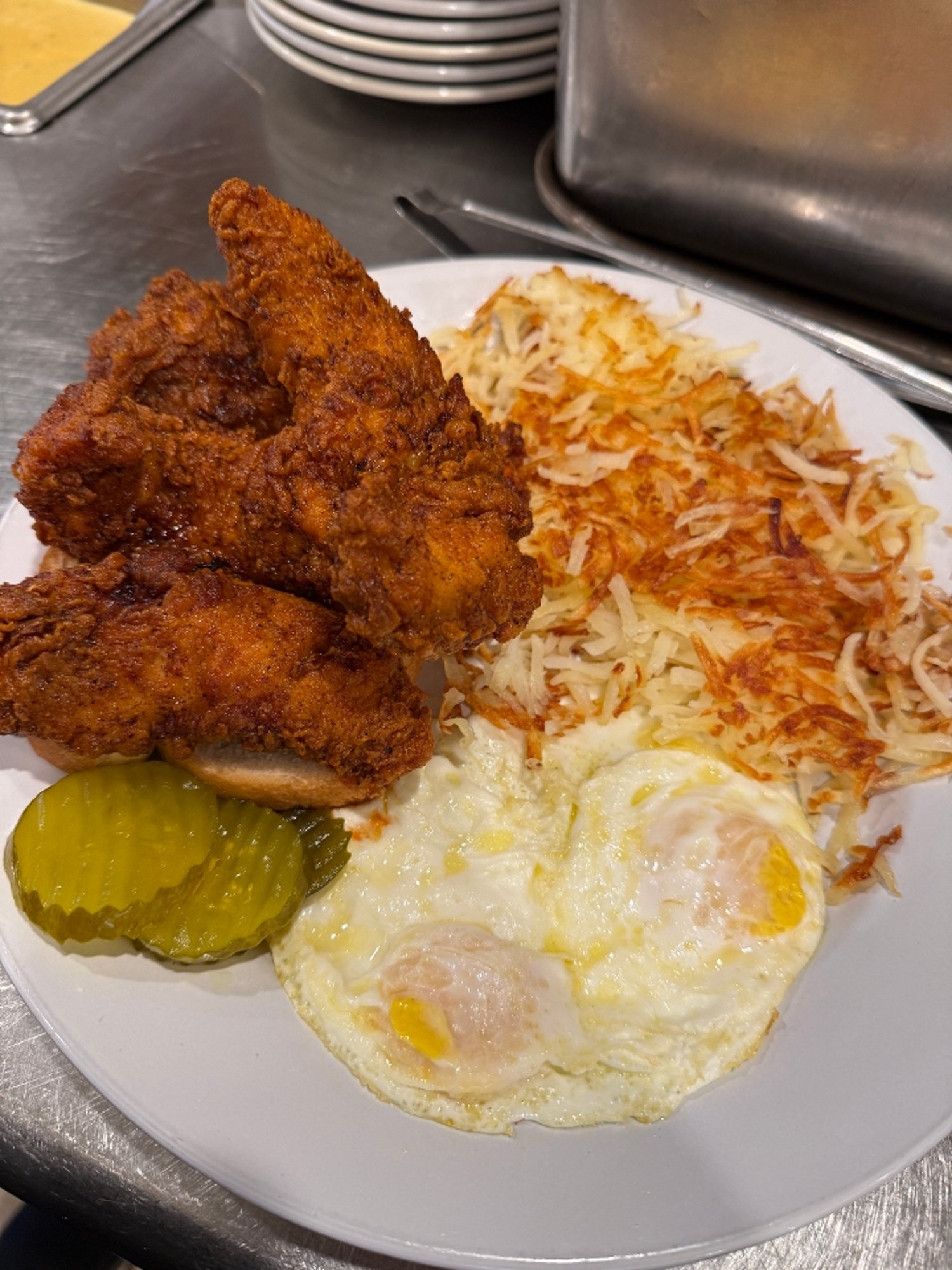 Chicken Tenders & Eggs