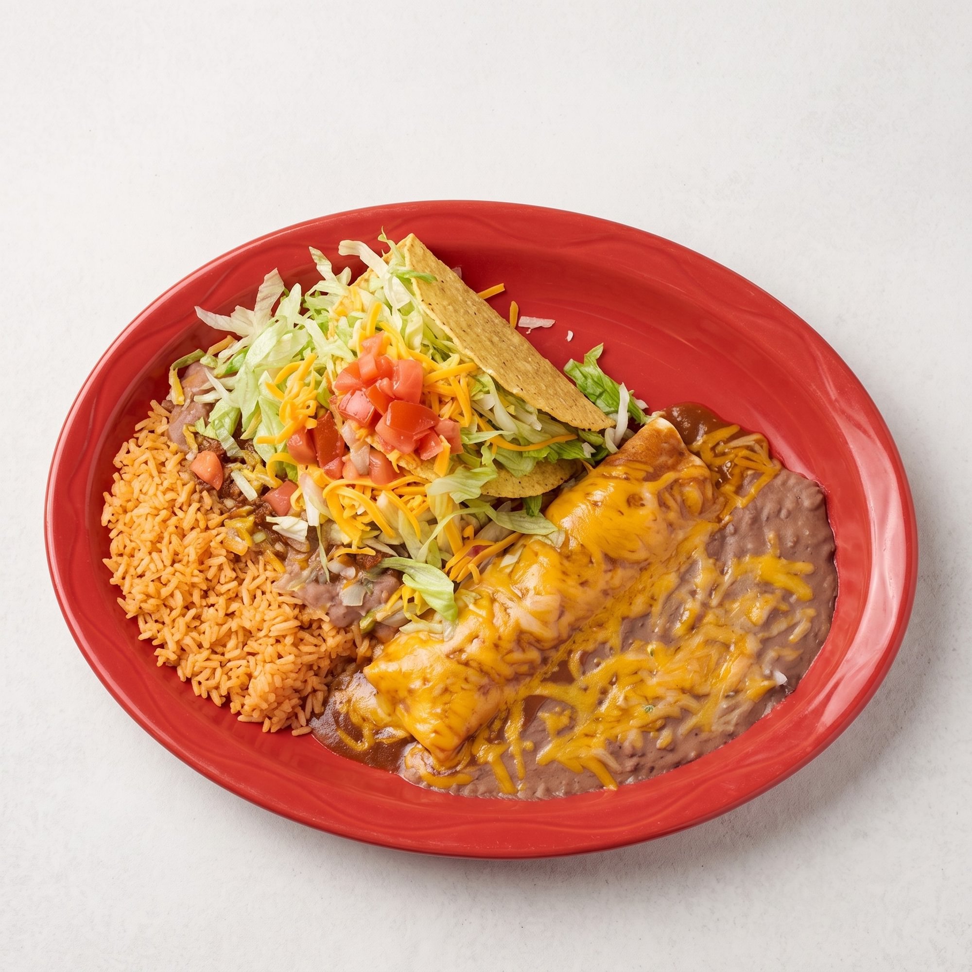 4. Enchilada, Taco & Tostada