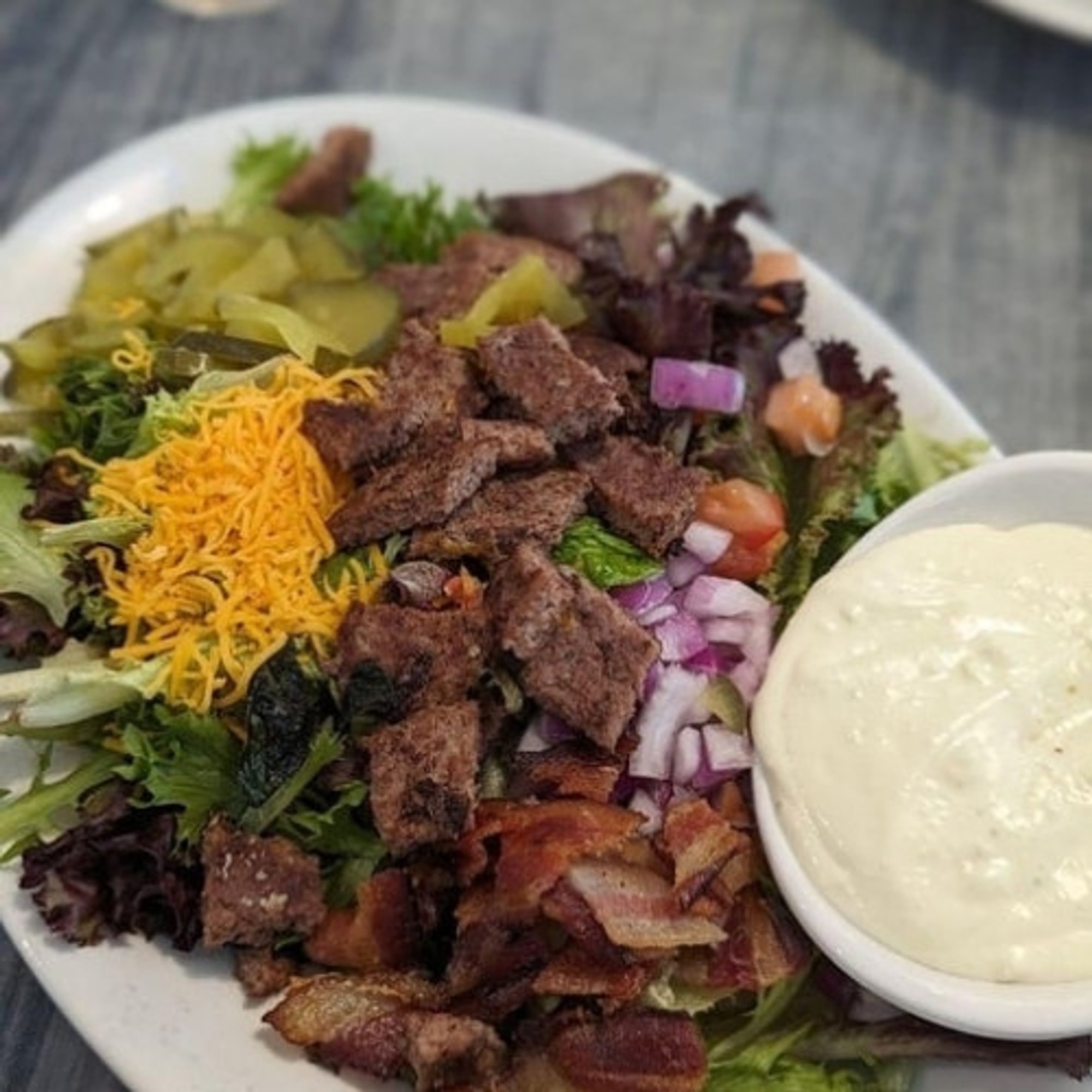 Bacon Burger Salad