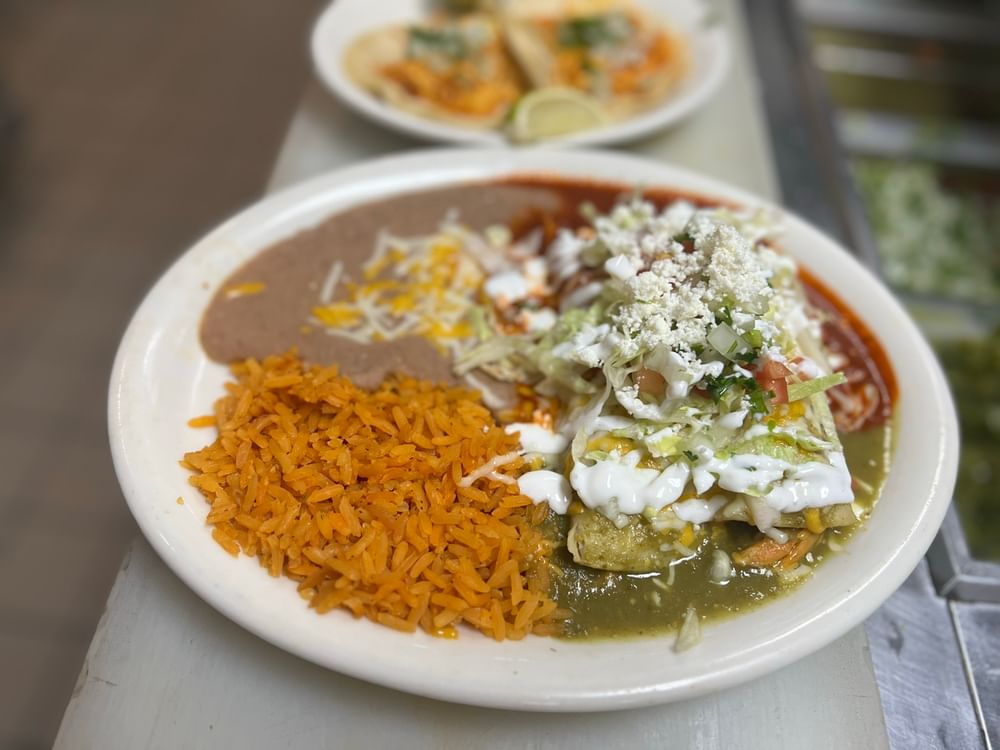 Two Enchiladas Combo