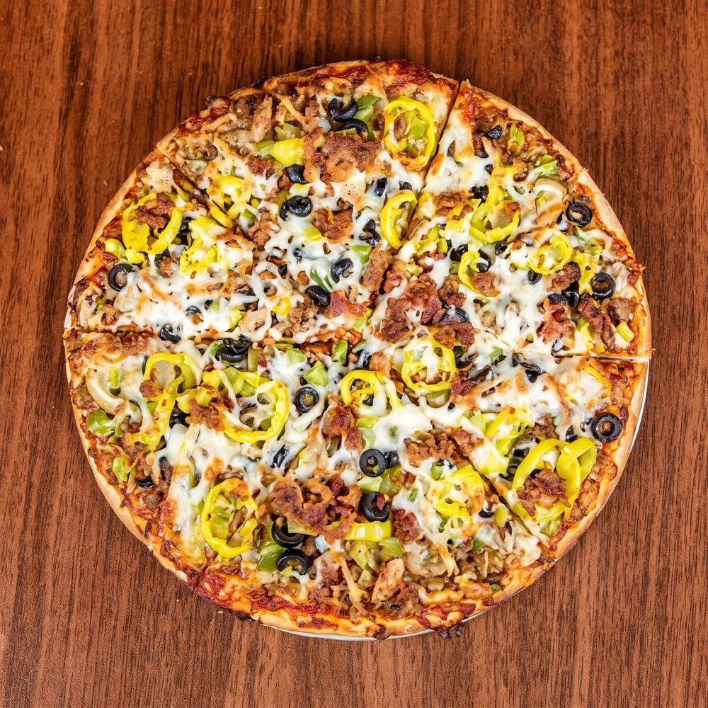 "The Works" Pizza