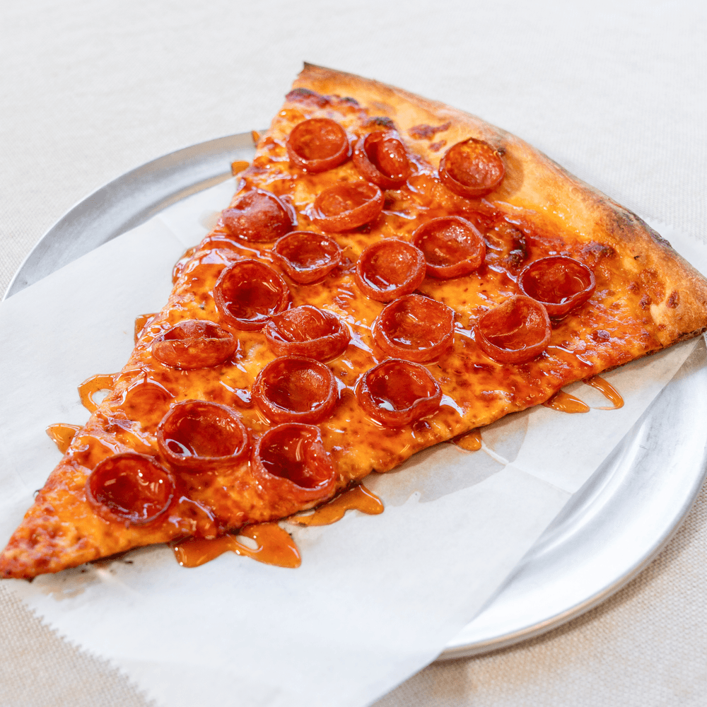 Hot Honey Pepperoni Slice
