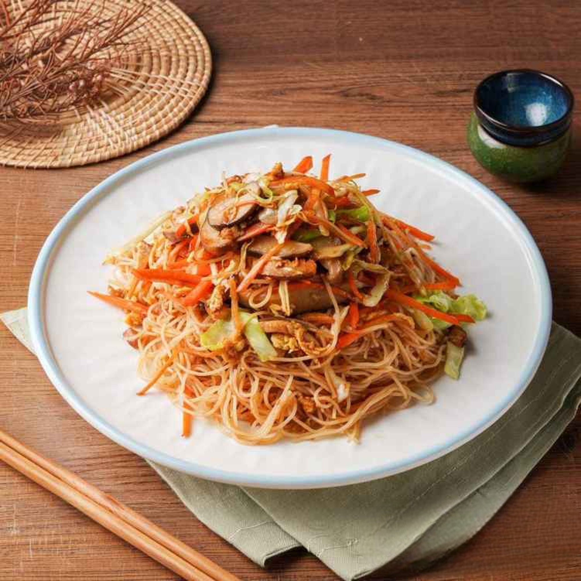 ND16. 台山鴛鴦炒米粉/Taishan Style Stir Fried Vermicelli & Clear Noodle