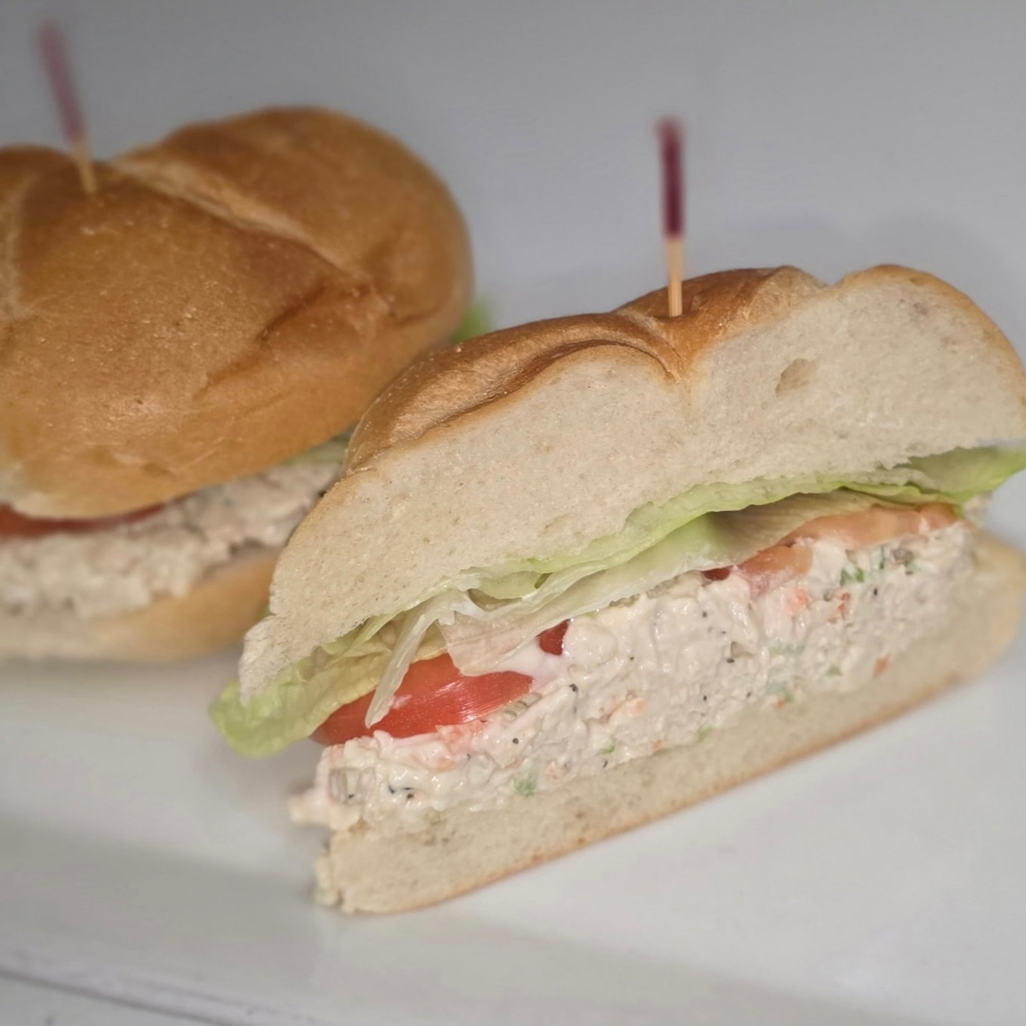Chicken Salad Sandwich with Lettuce