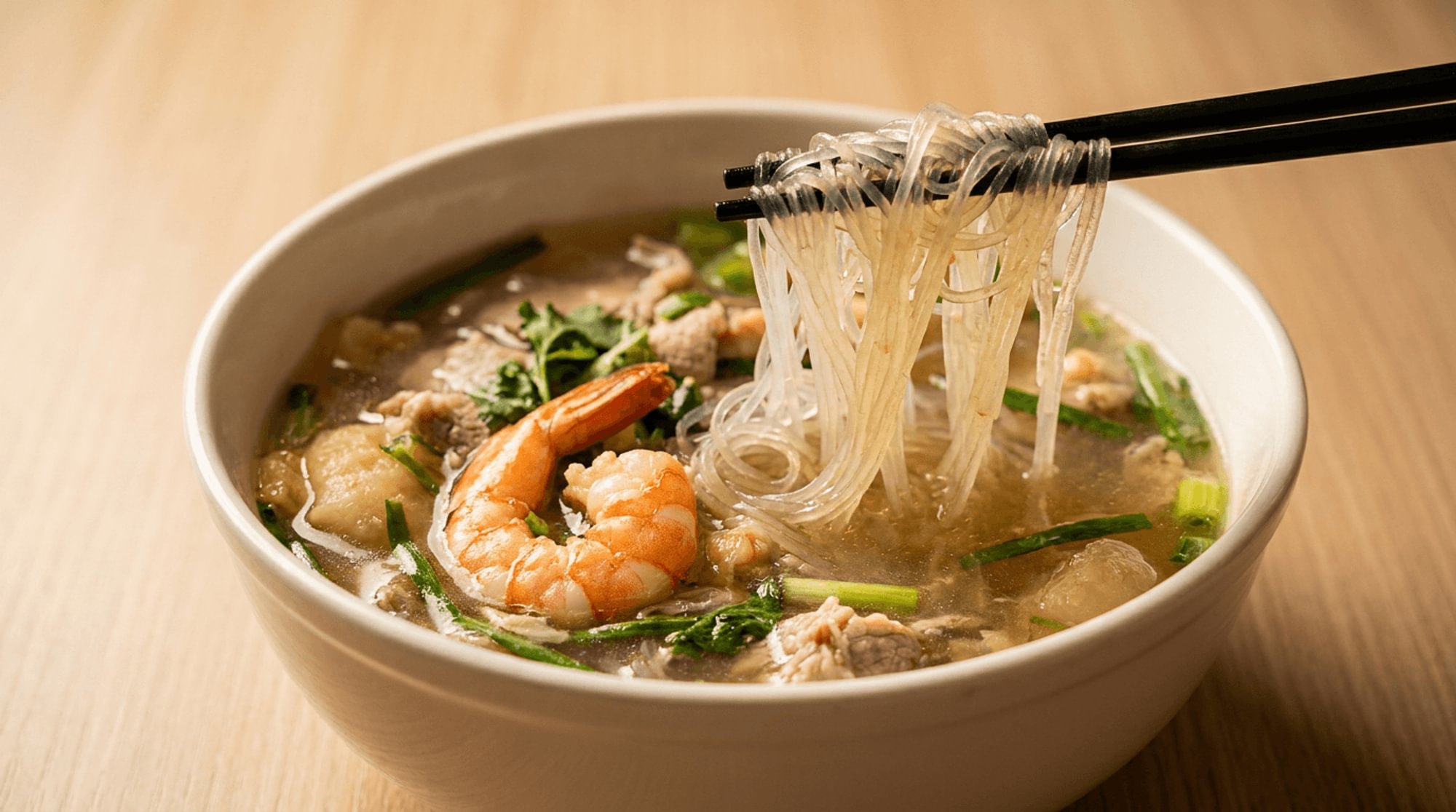 My Tho Pork & Shrimp Noodle Soup – Hủ Tiếu Mỹ Tho
