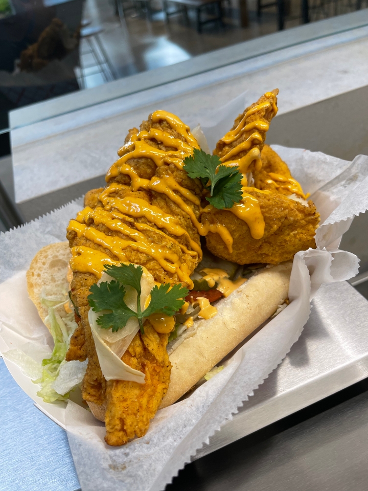 Fried Chicken Po' Boy