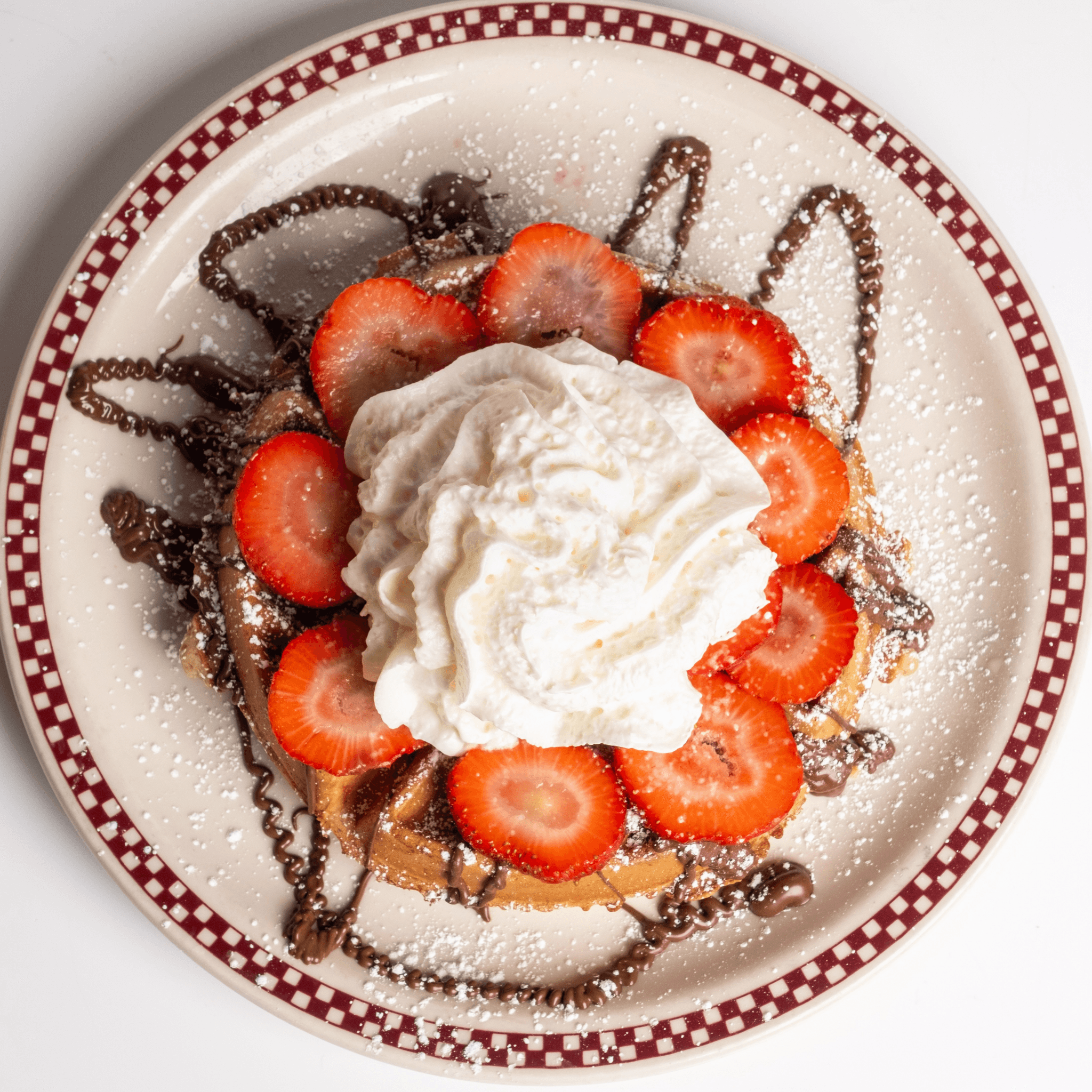 Nutella Strawberry Waffle