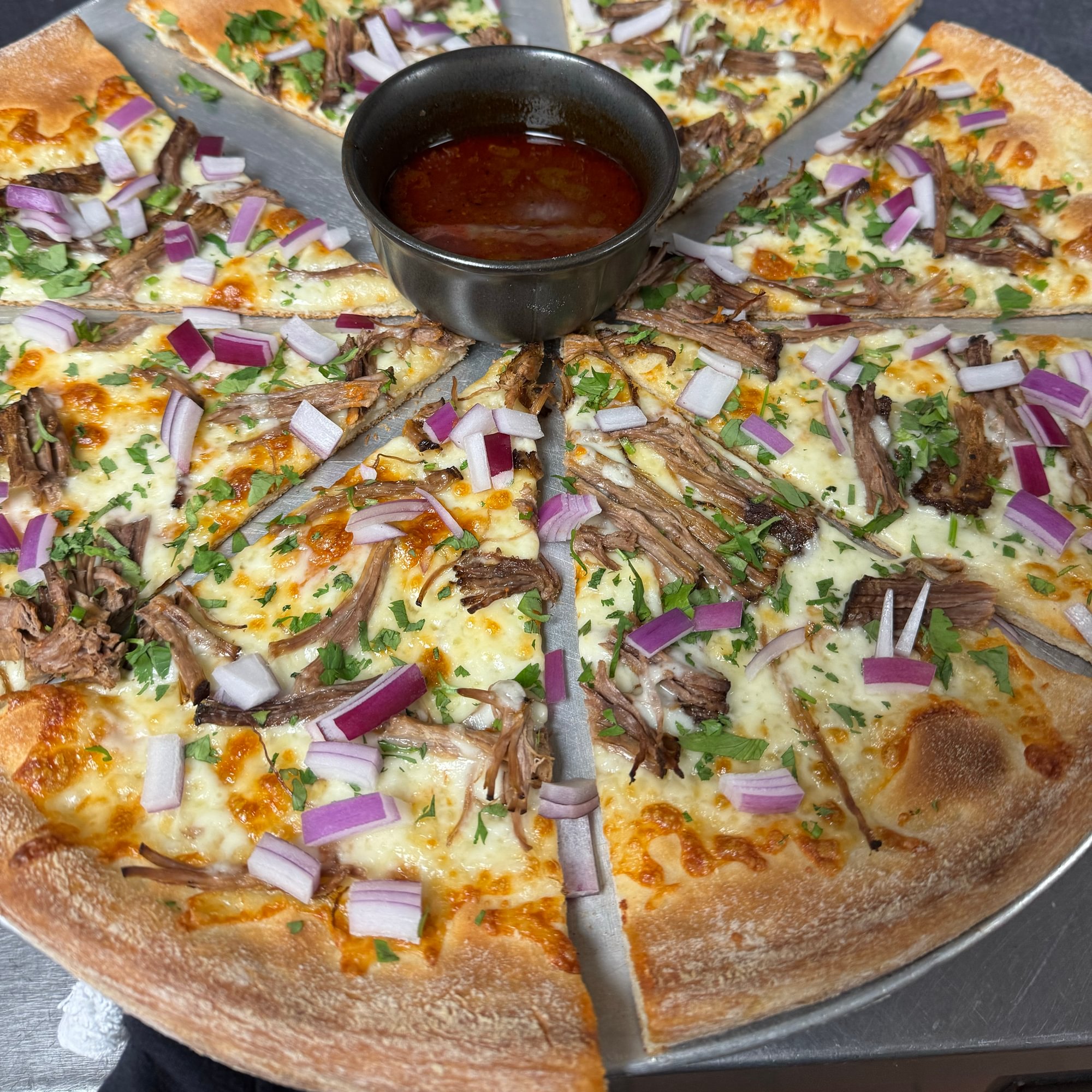 Birria Pizza