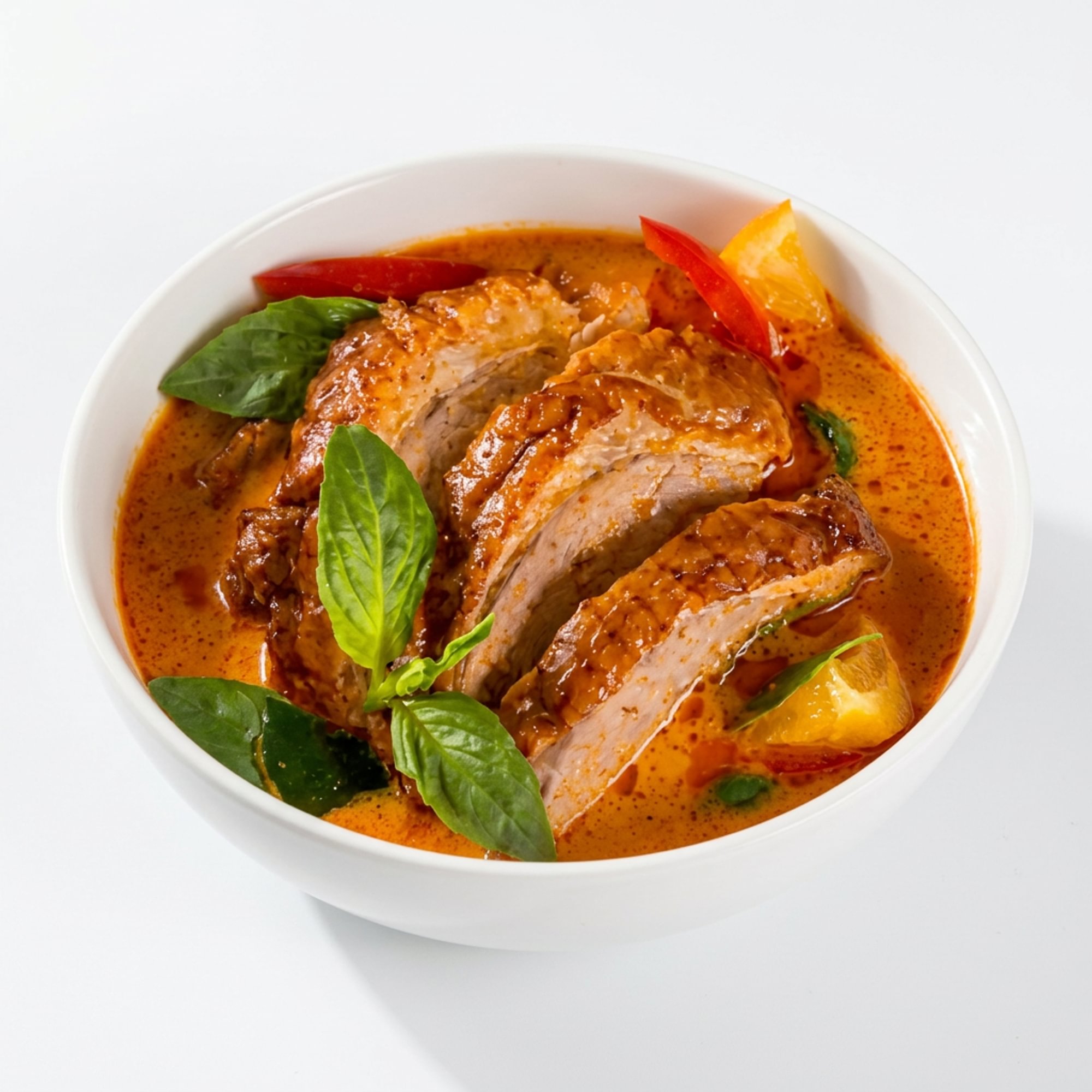 Duck Red Curry and Rice
