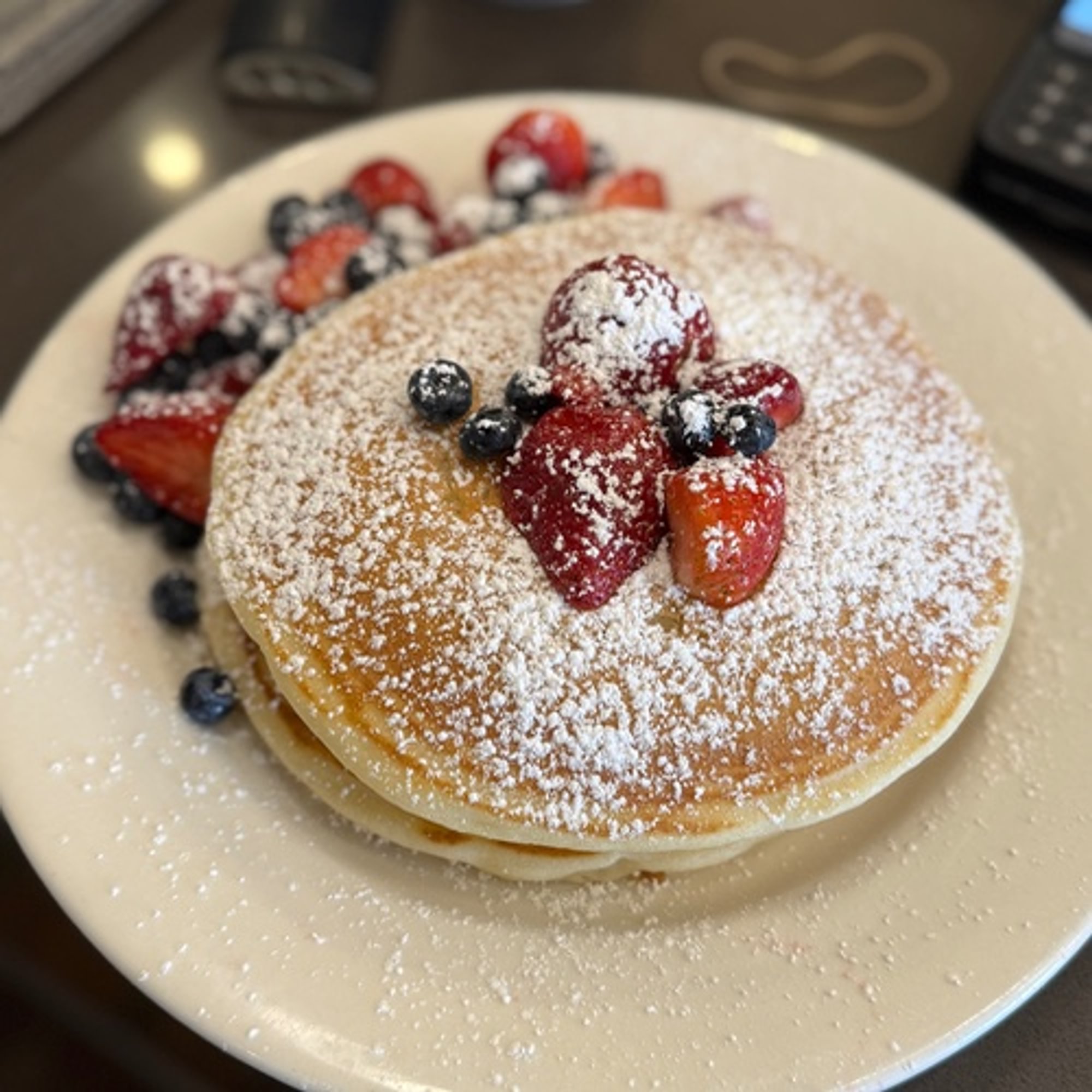 Seasonal Berries Pancakes