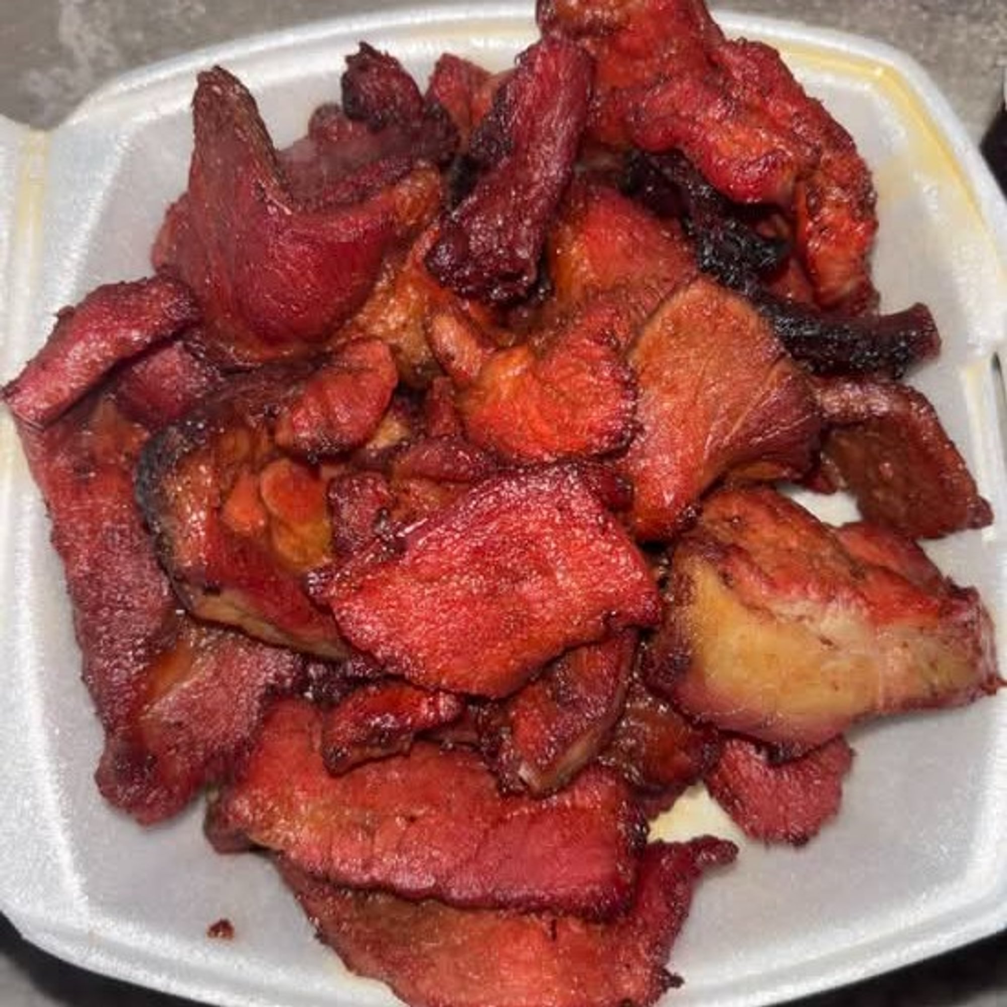 26. Boneless bar-b-que ribs