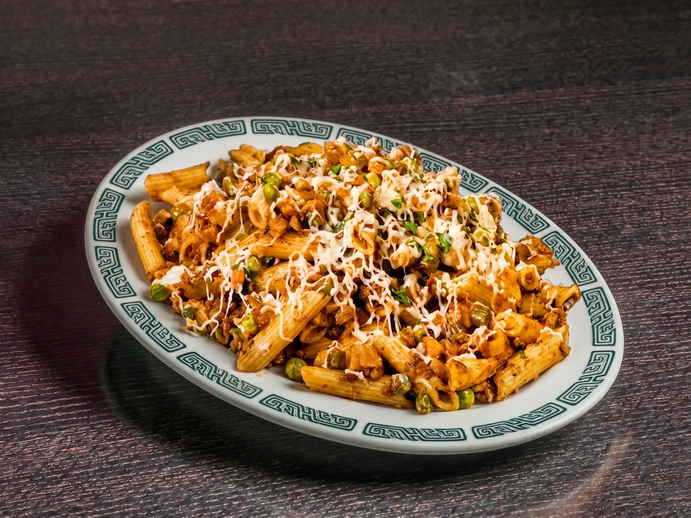 Indian Style Alfredo Pasta