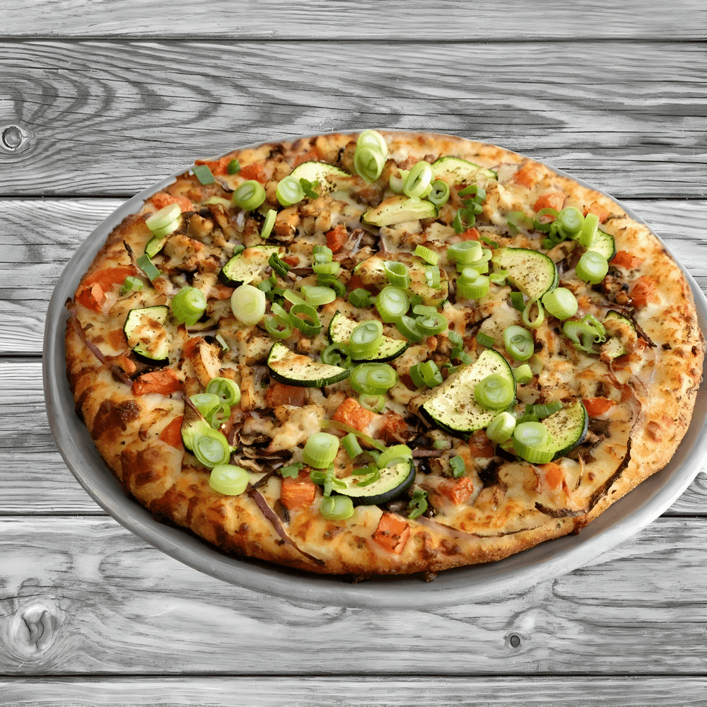 Garlic Chicken Pizza