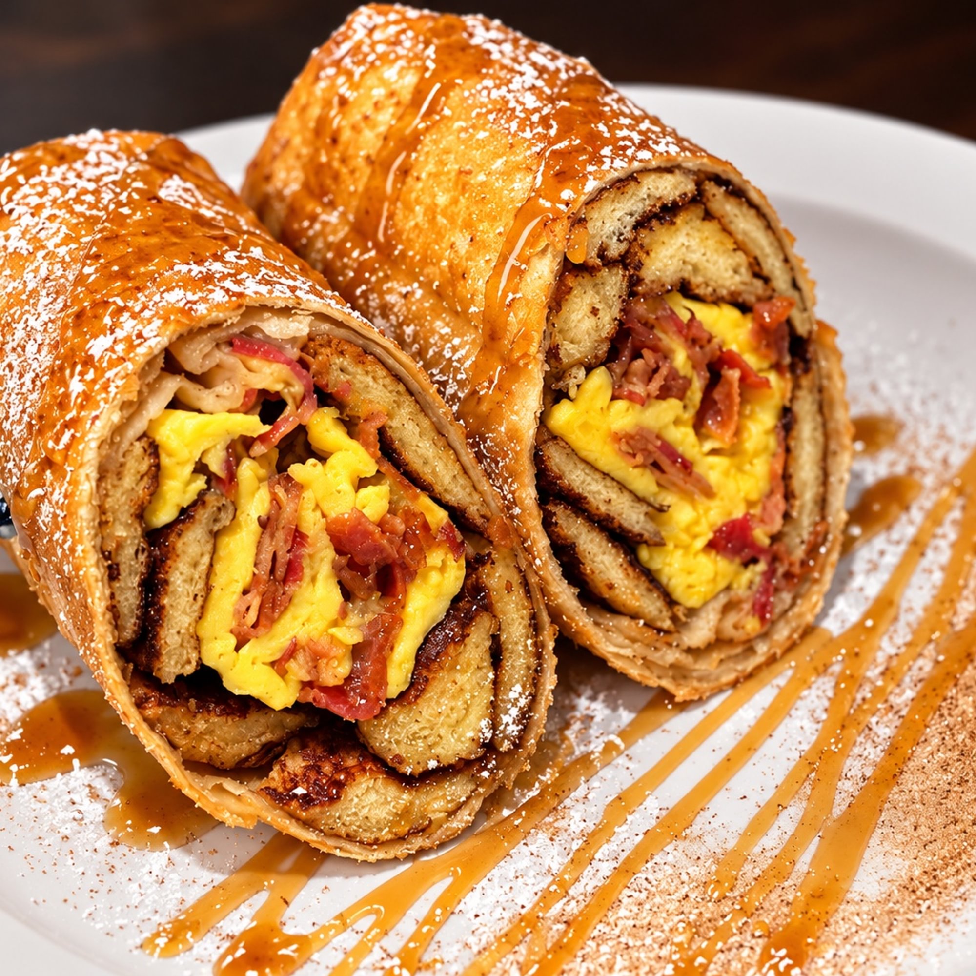 French Toast Chimichanga