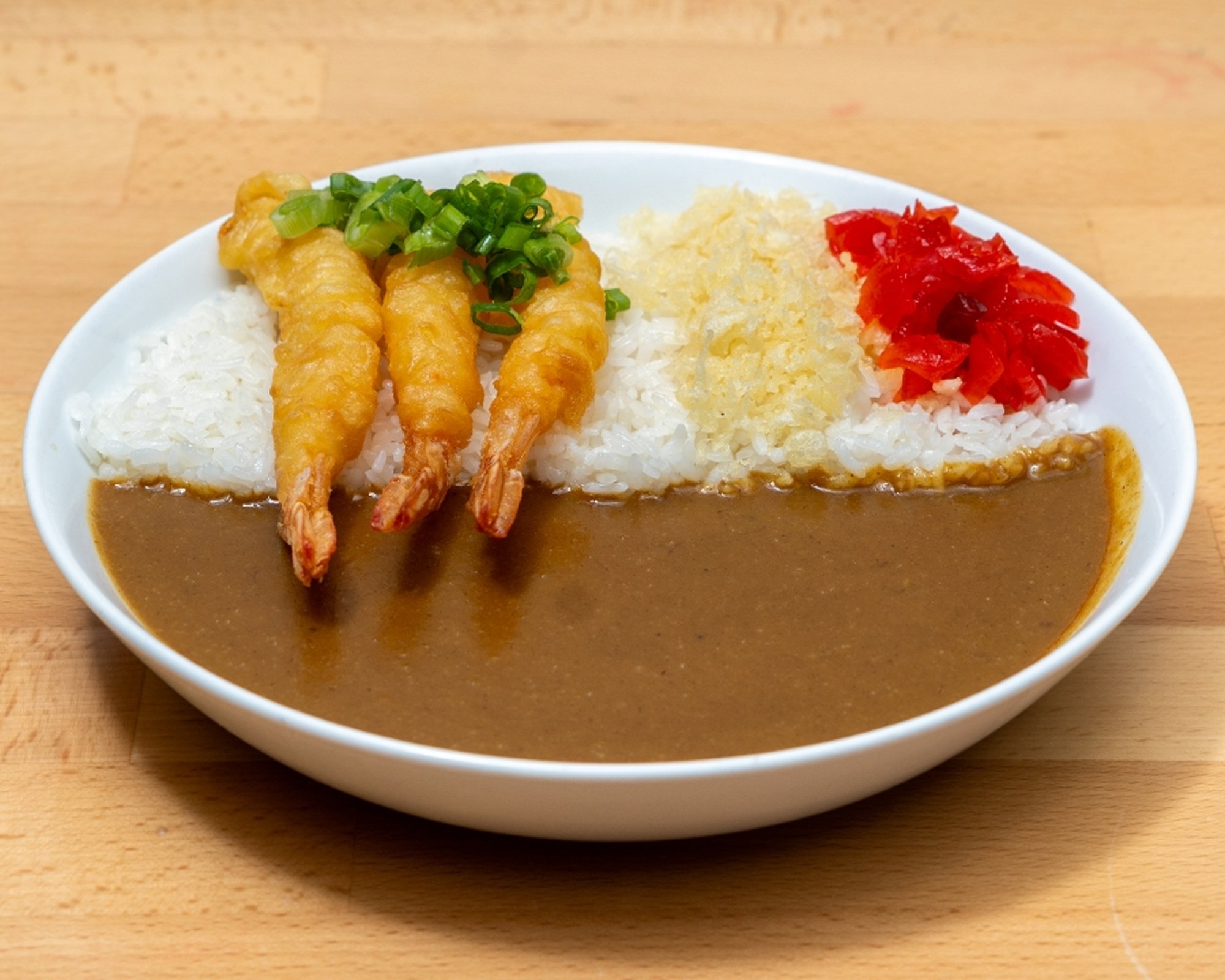 SHRIMP TEMPURA CURRY