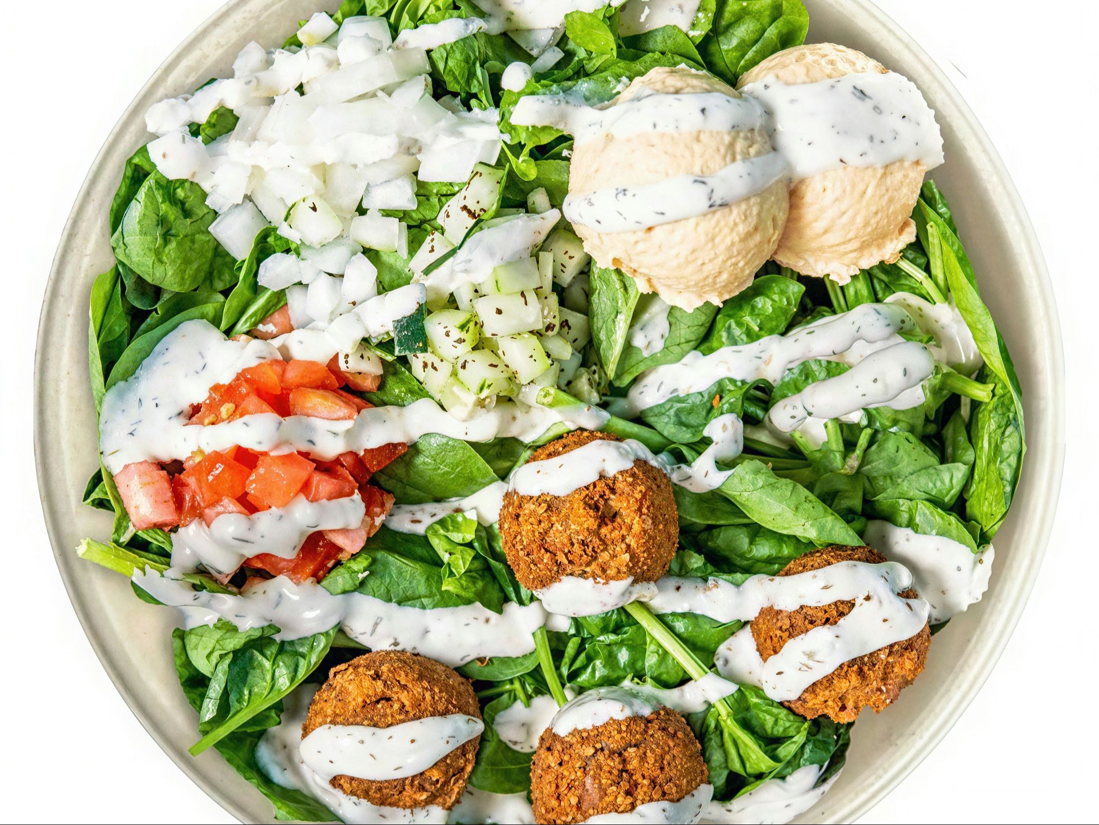 Meat Over Salad