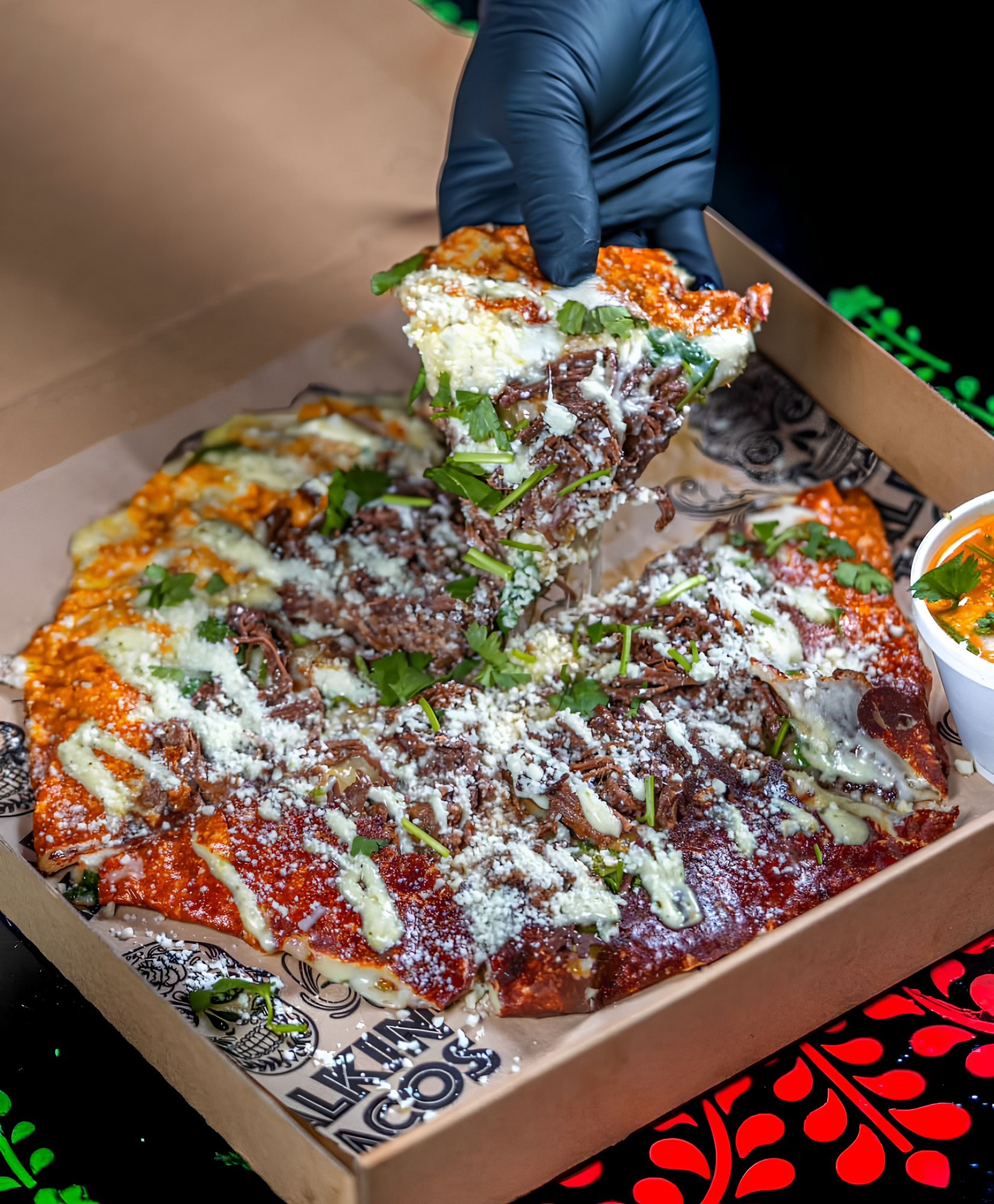 Birria Pizza