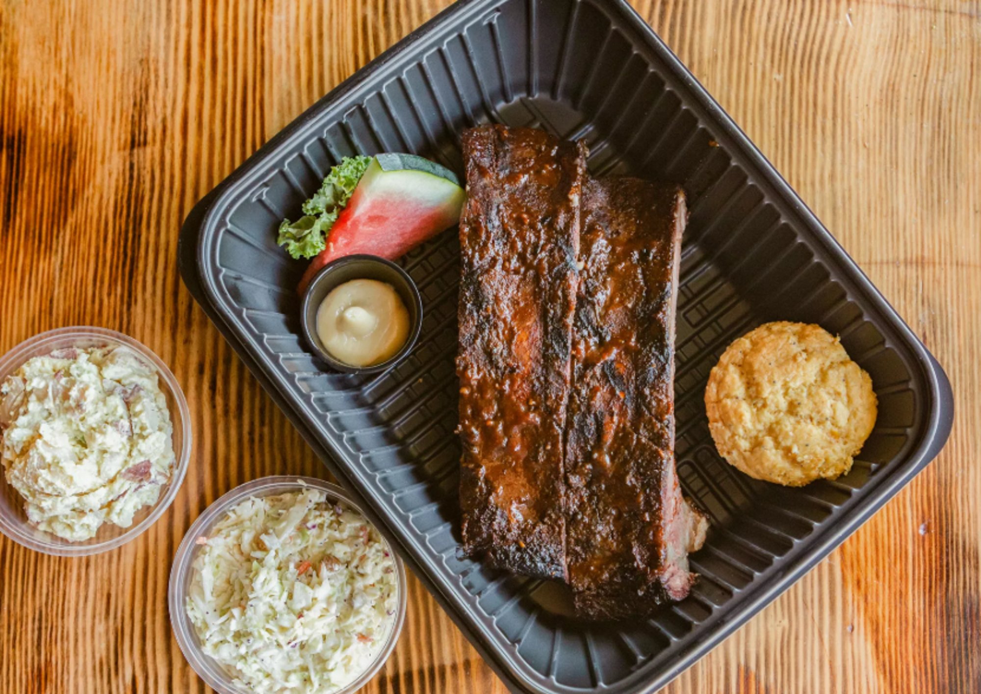 2 beef Ribs
