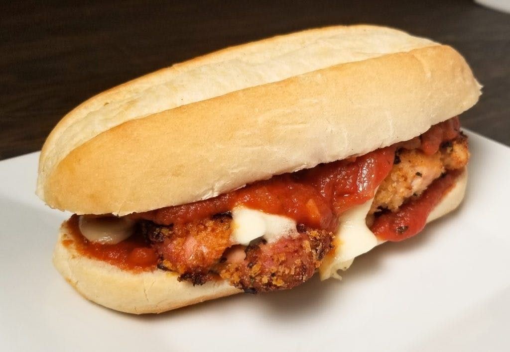 Chicken Parmigiana Italian Sandwich