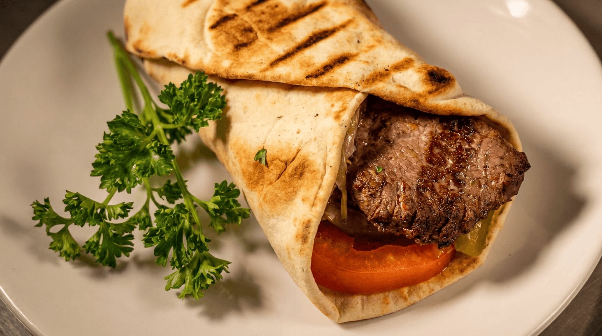 Steak Kabob Wrap