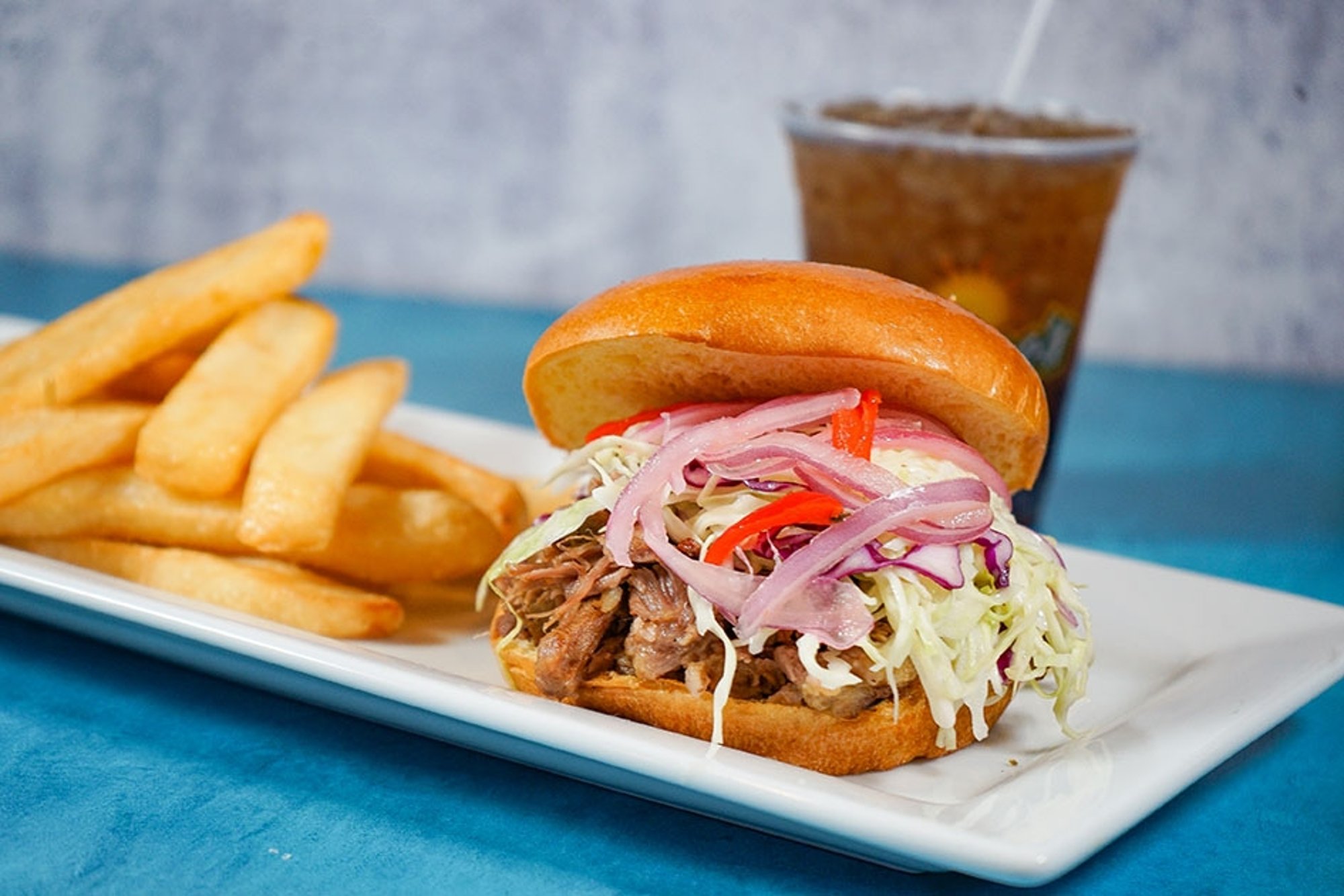 Pulled Pork Sandwich Combo
