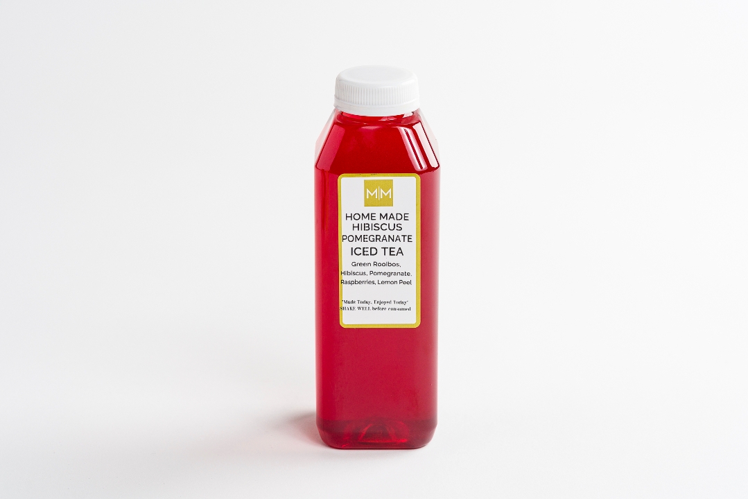 Hibiscus Pomegranate Iced Tea