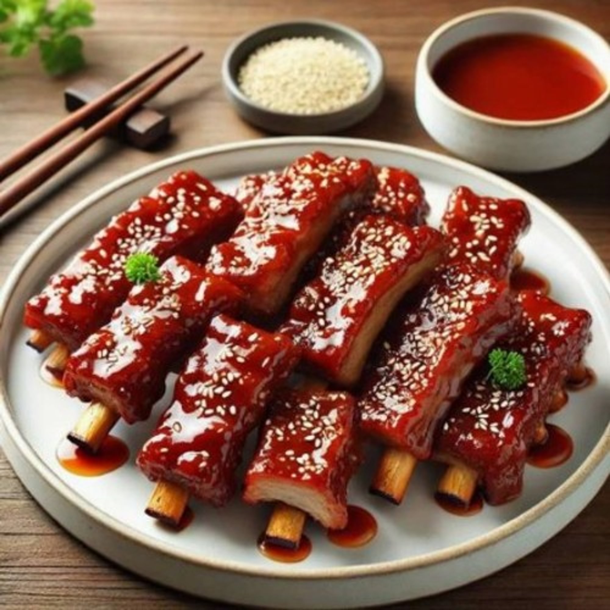 BBQ Bone-In Spare Ribs