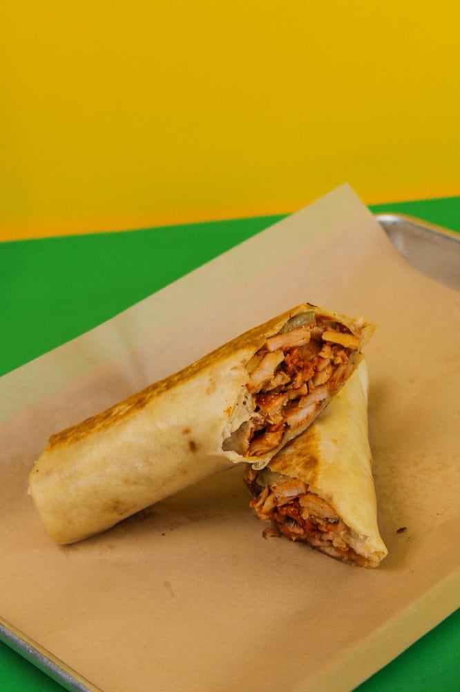 Chicken Tikka Shawarma Wrap