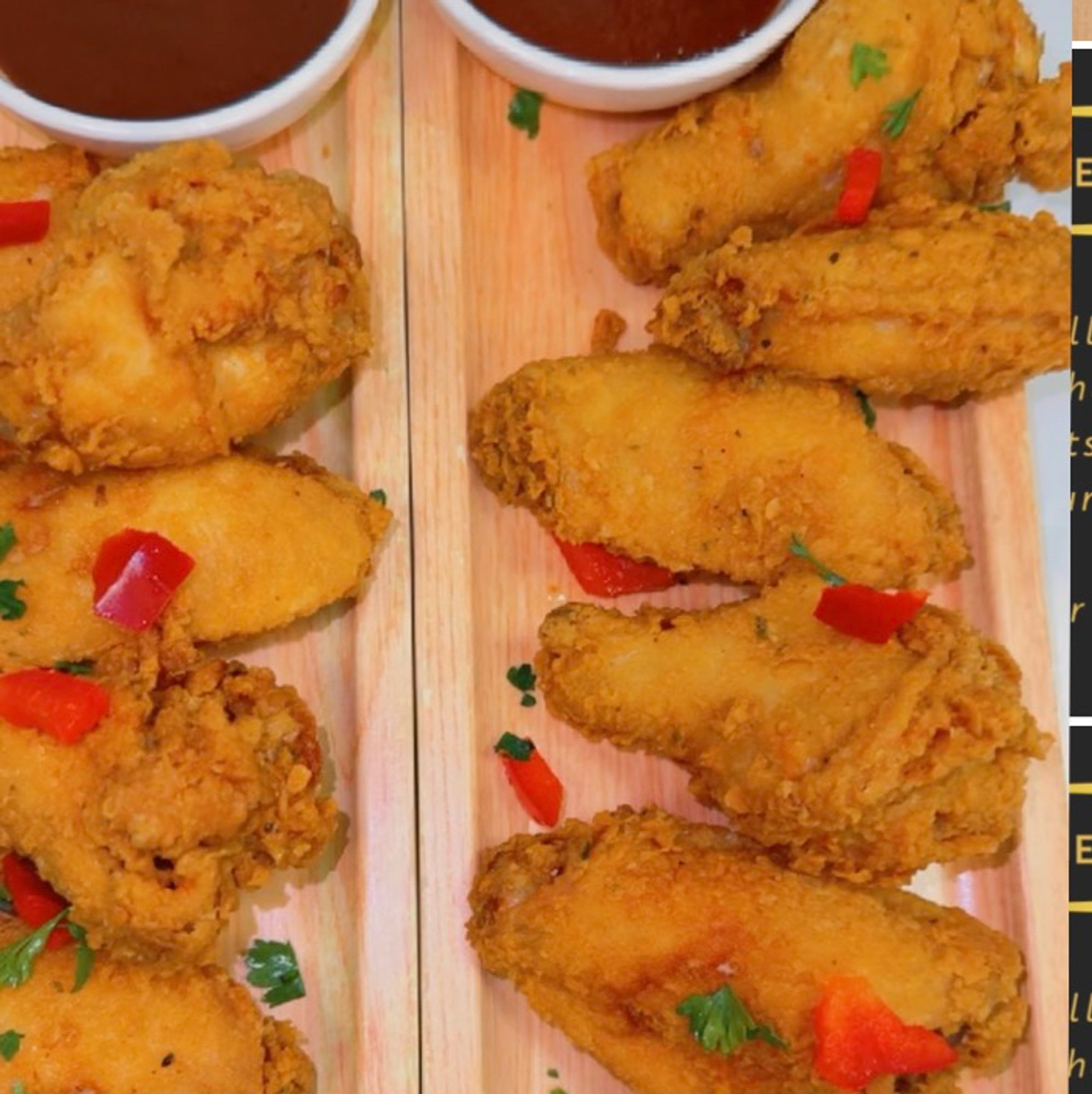 Caribbean Fried Wings (6 pc)