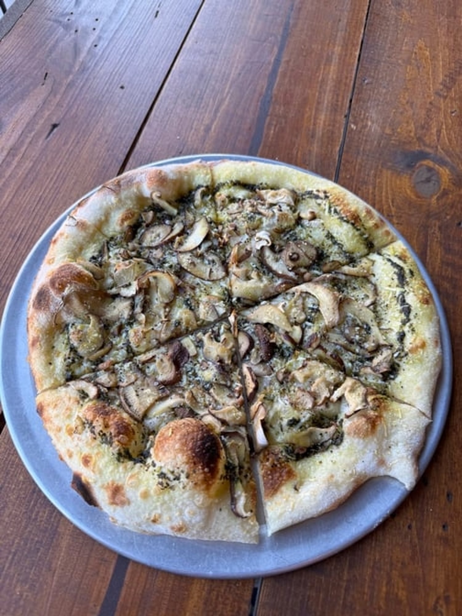 Pesto Mushroom