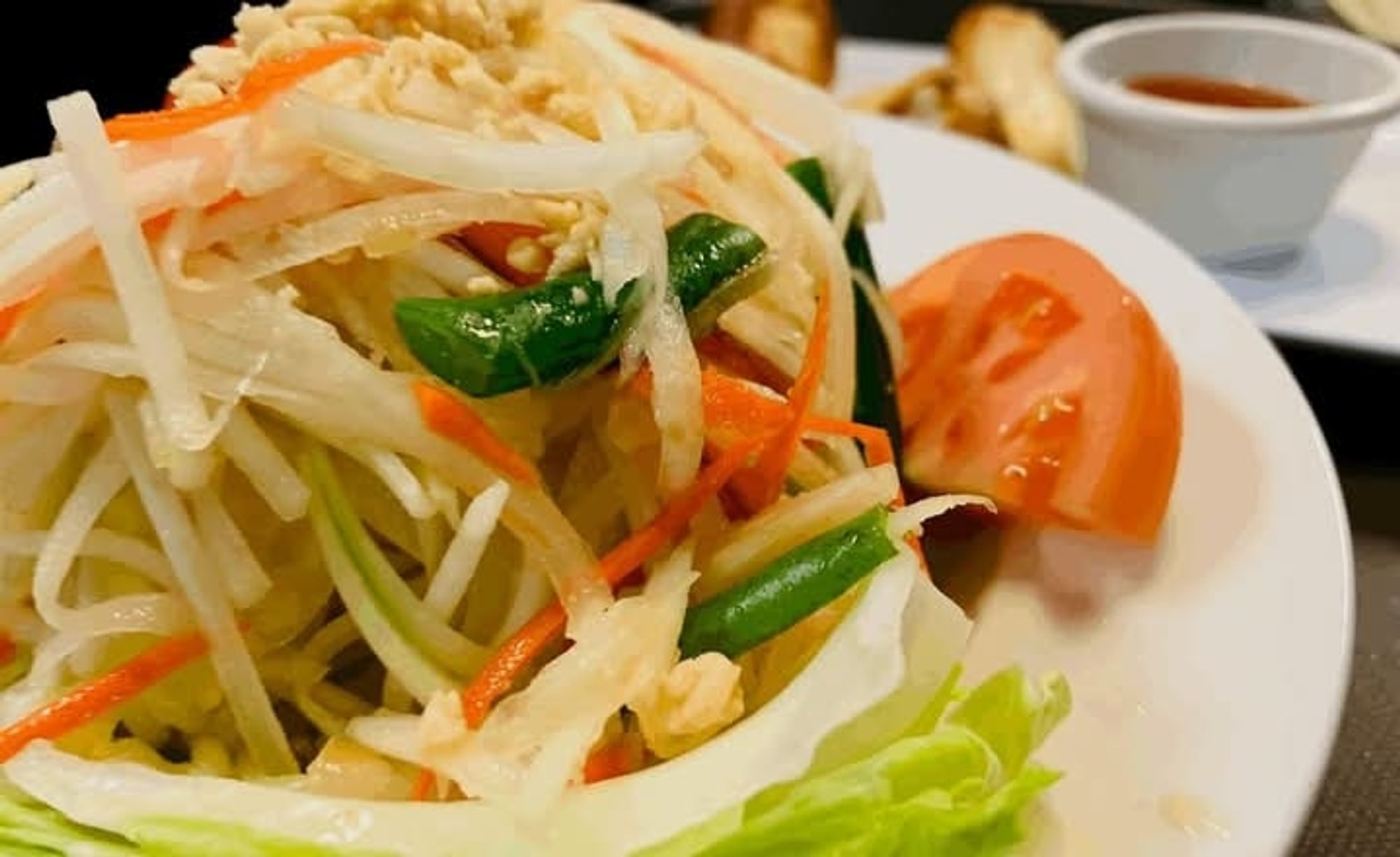 Tray Papaya Salad