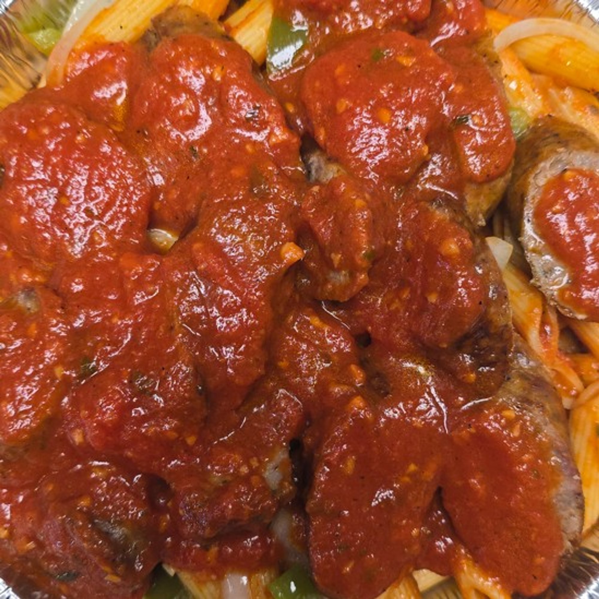 SAUSAGE AND PEPPERS