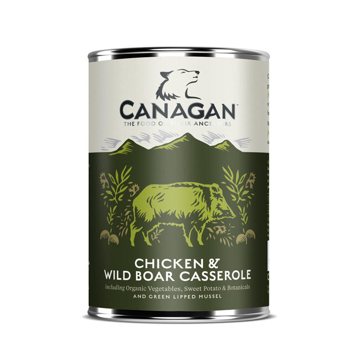 Canagan Chicken & Wild Boar Casserole For Dogs 400g