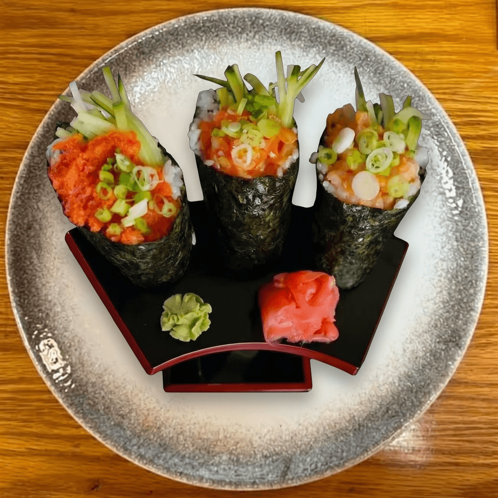 Spicy Salmon Hand Roll