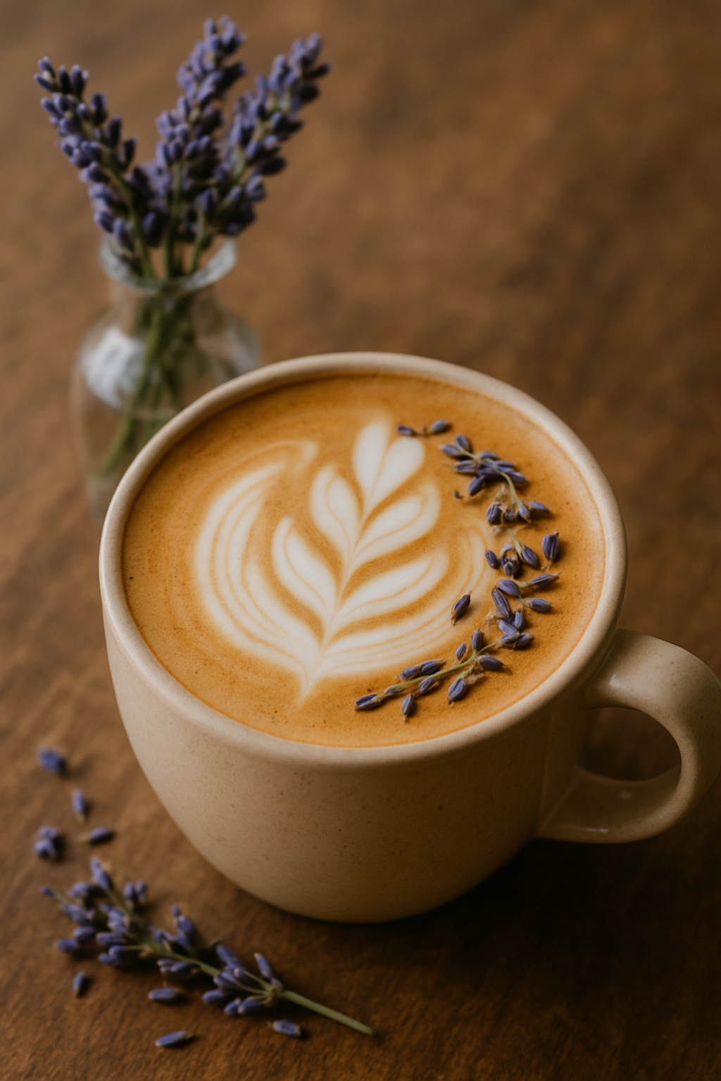Bay Latte (Lavender Honey)