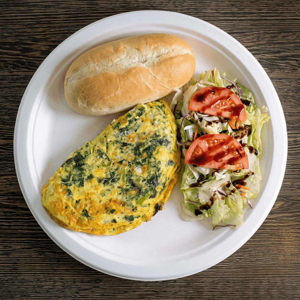 Spinach Omelette