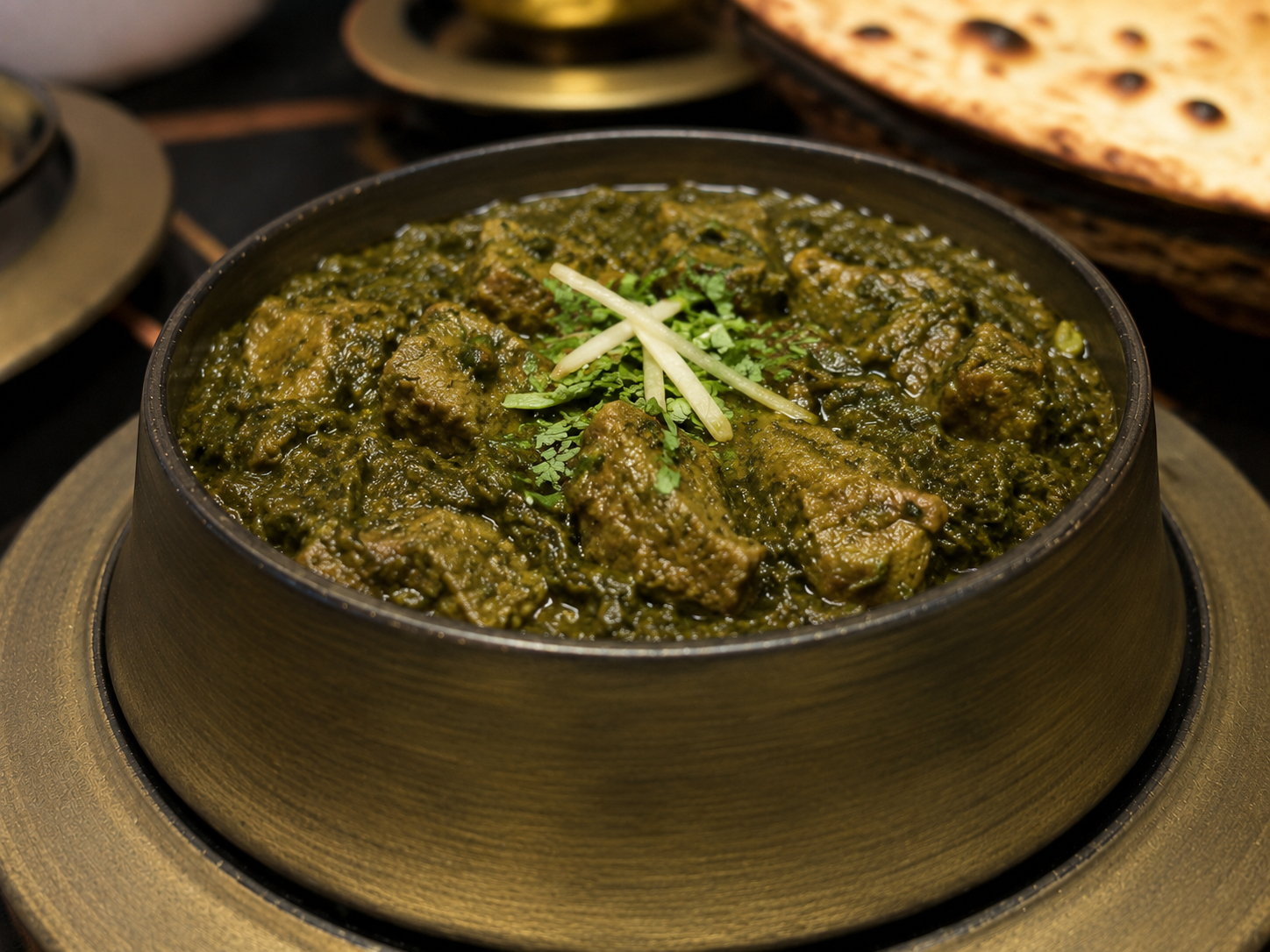 Creamy Lamb Saag