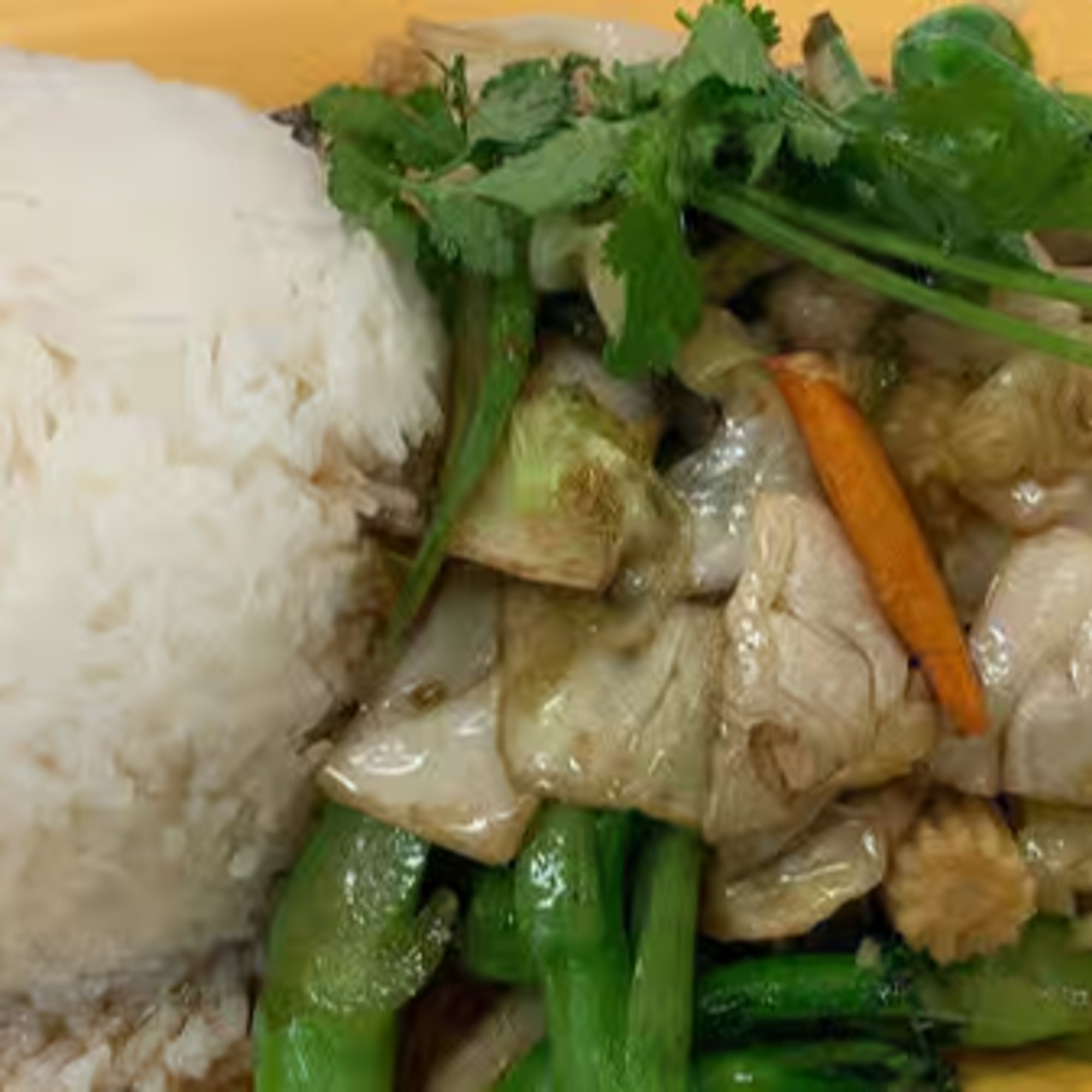 79. Assorted Vegetables Over Rice